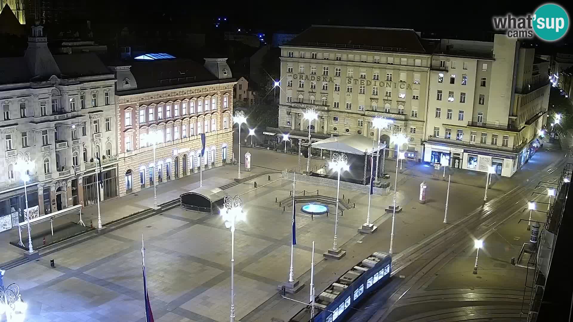 Piazza Ban Jelačić livecam Zagreb – Hotel Dubrovnik