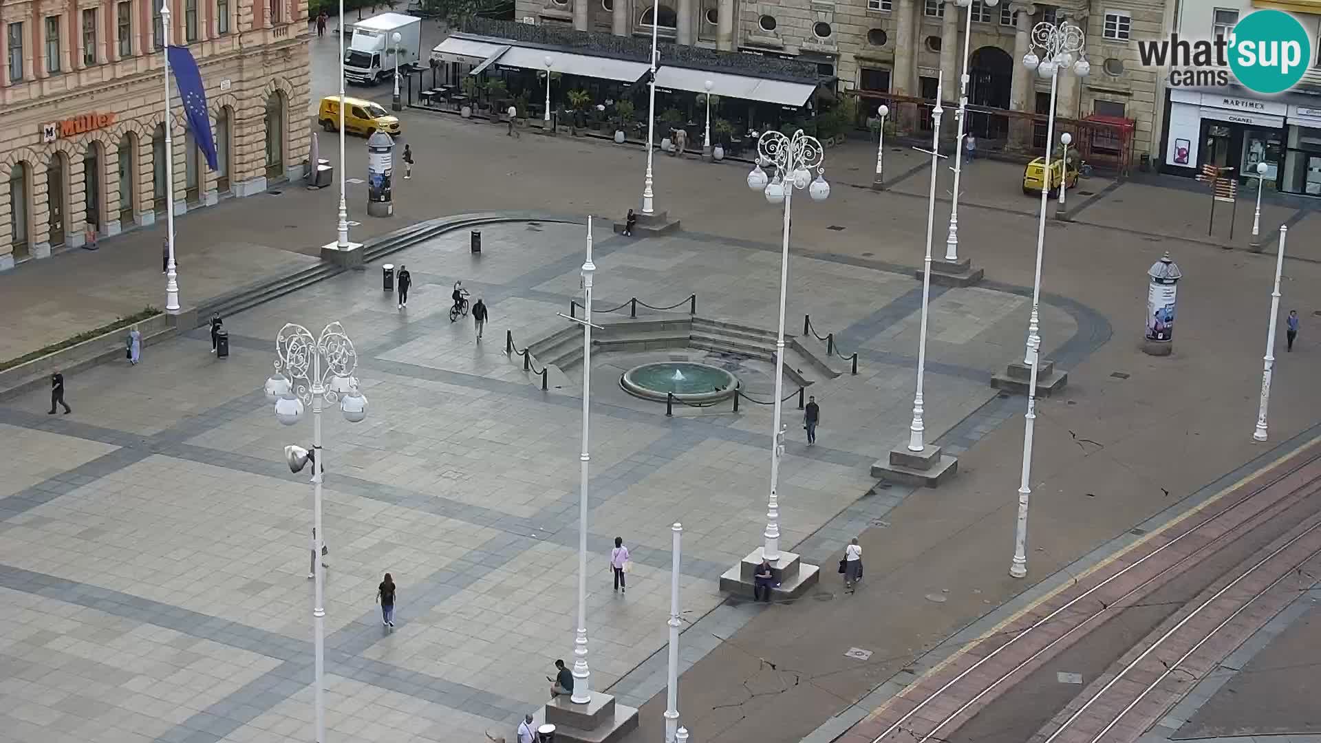 Webcam live Zagreb – Ban Jelačić Platz