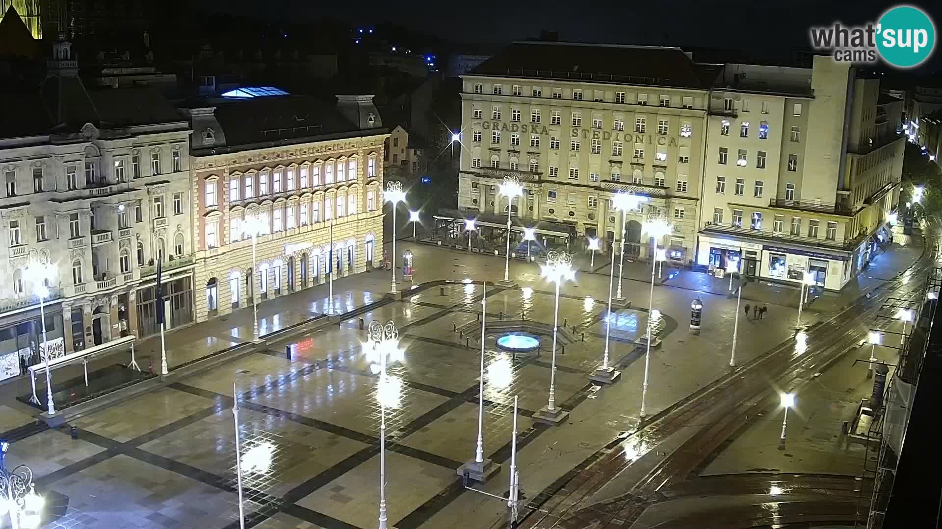 Piazza Ban Jelačić livecam Zagreb – Hotel Dubrovnik