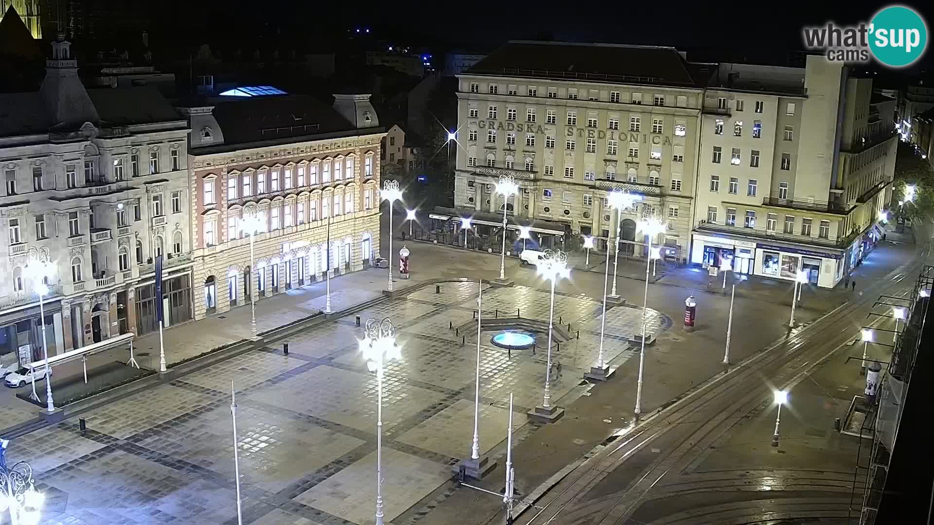 Piazza Ban Jelačić livecam Zagreb – Hotel Dubrovnik