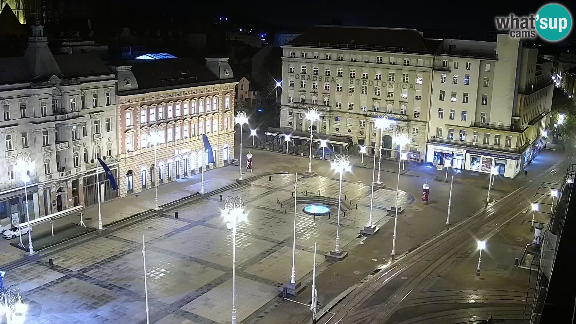 Webcam Zagreb – Ban Jelačić square