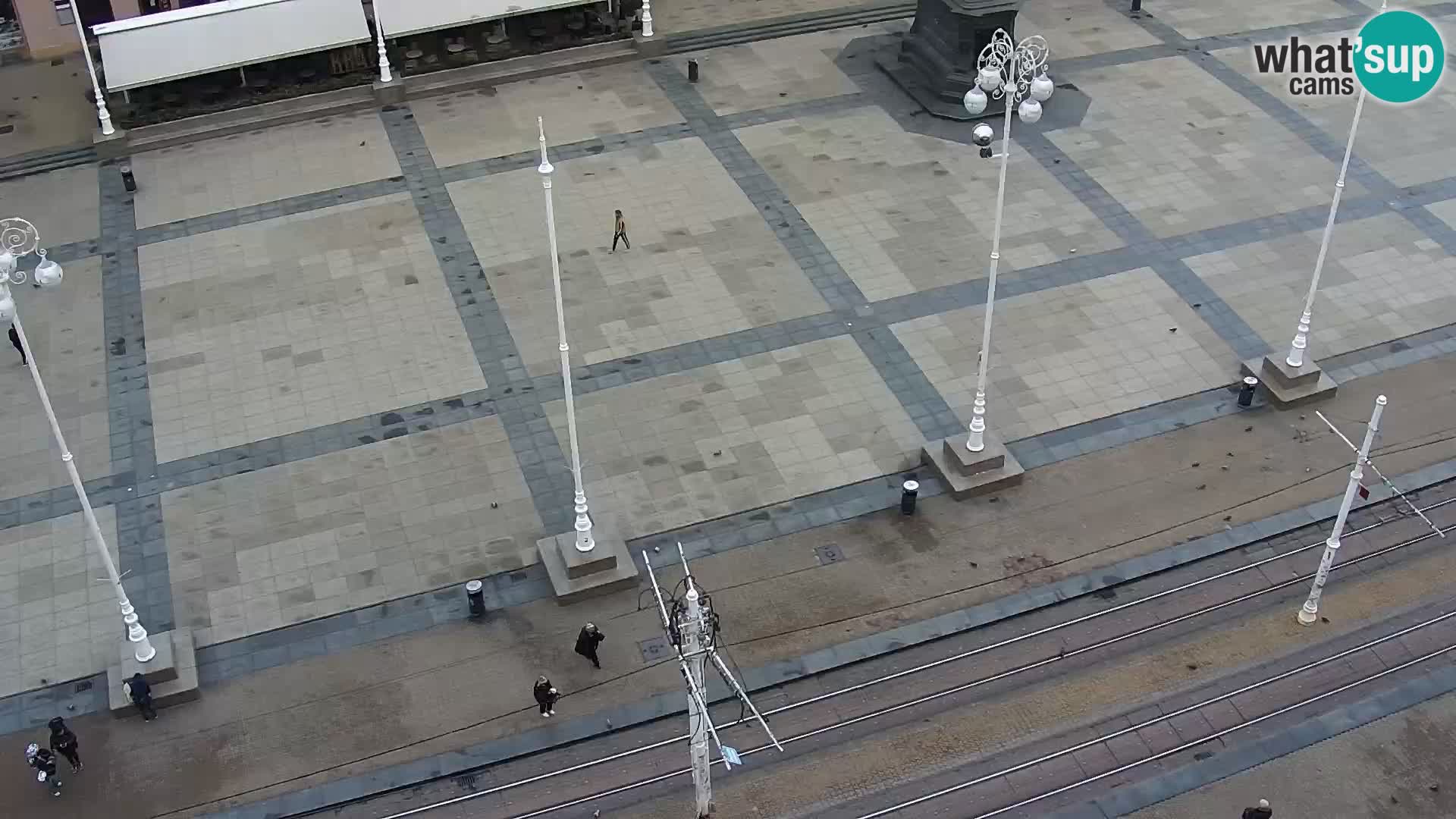 Zagreb – Bana Jelačića square panorama