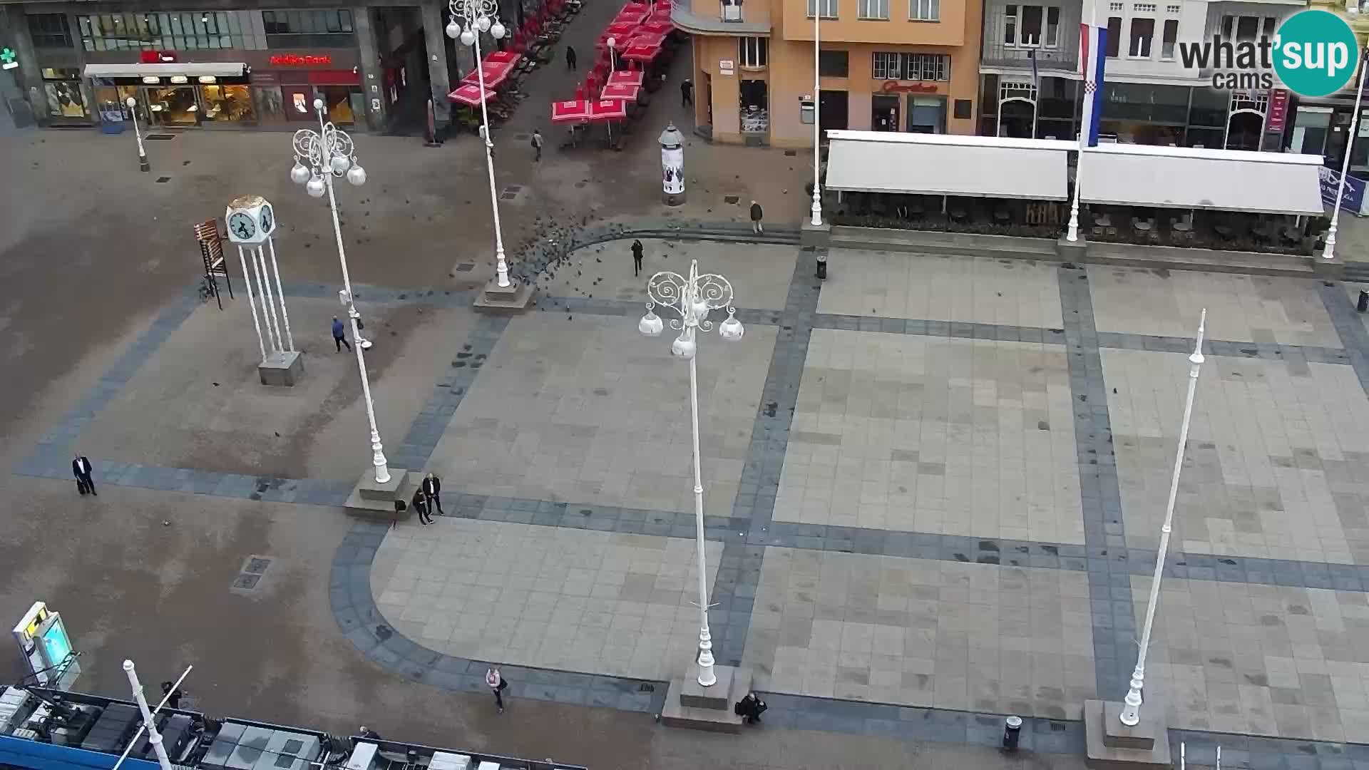 Zagreb – Bana Jelačića square panorama