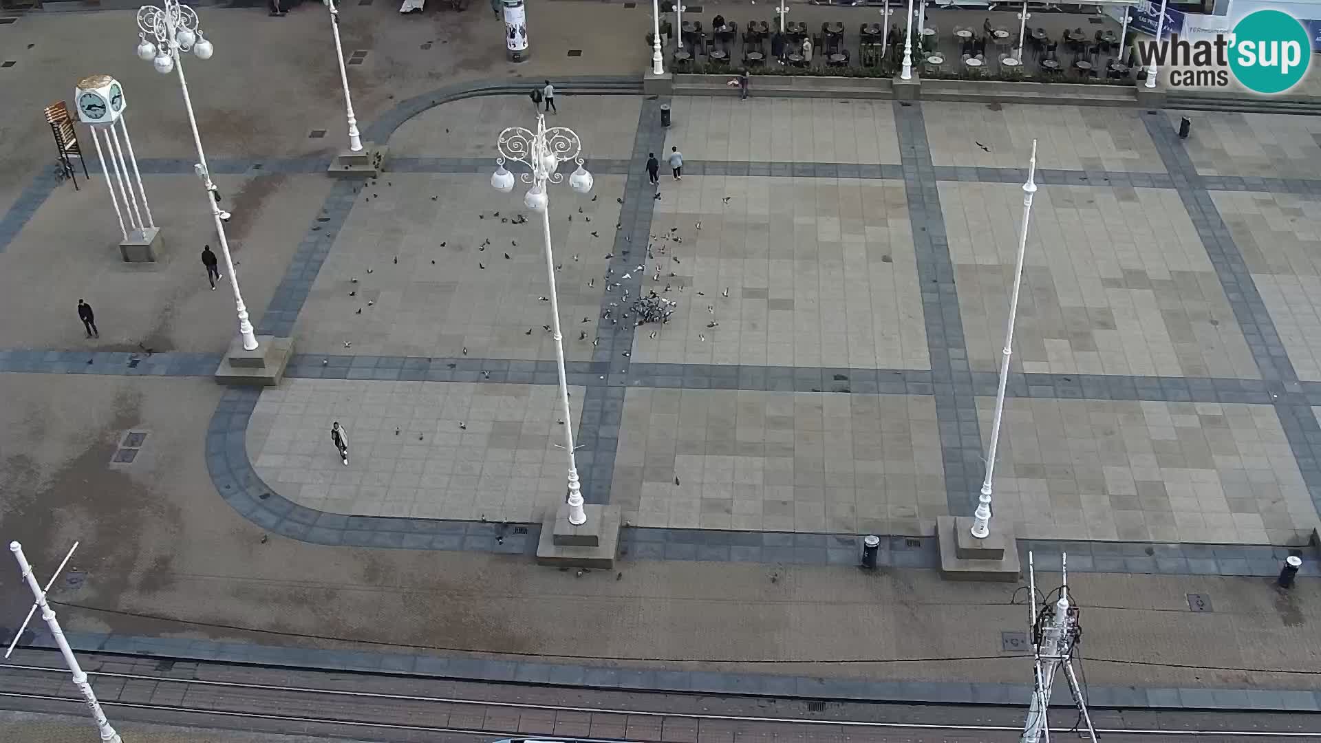 LIVE Webcam Zagreb – Ban Jelačić – Hotel Dubrovnik