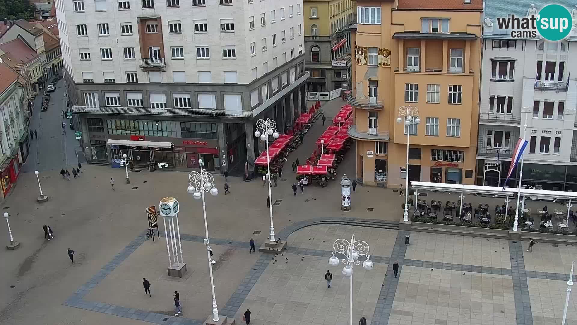 Ban Jelačić live cam Zagreb – Hotel Dubrovnik