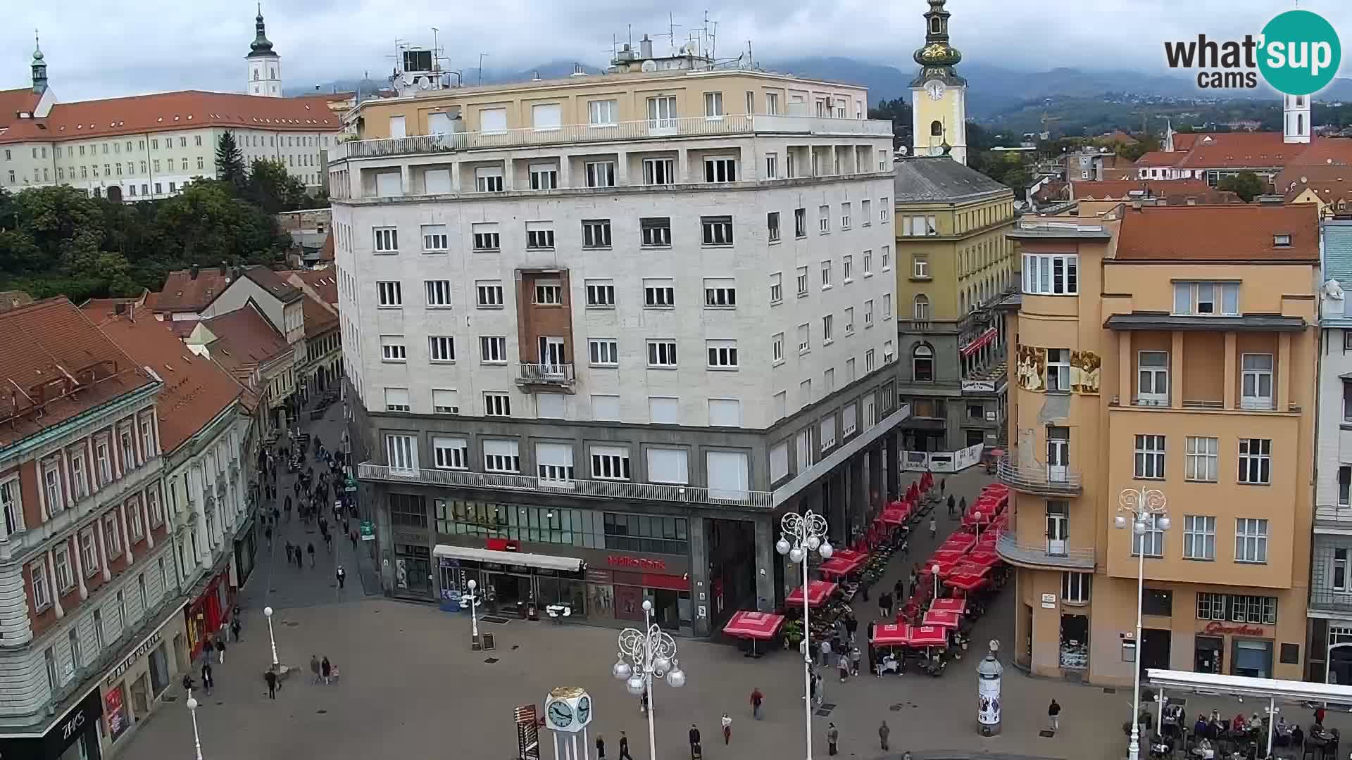 Zagabria – piazza Ban Jelačić