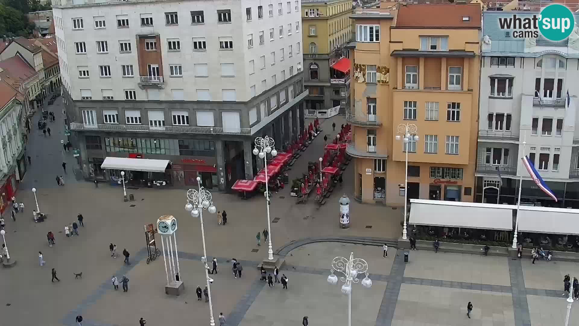 Webcam Zagreb – Ban Jelačić square