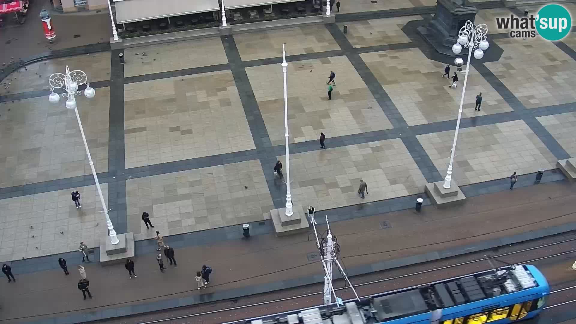 Piazza Ban Jelačić livecam Zagreb – Hotel Dubrovnik