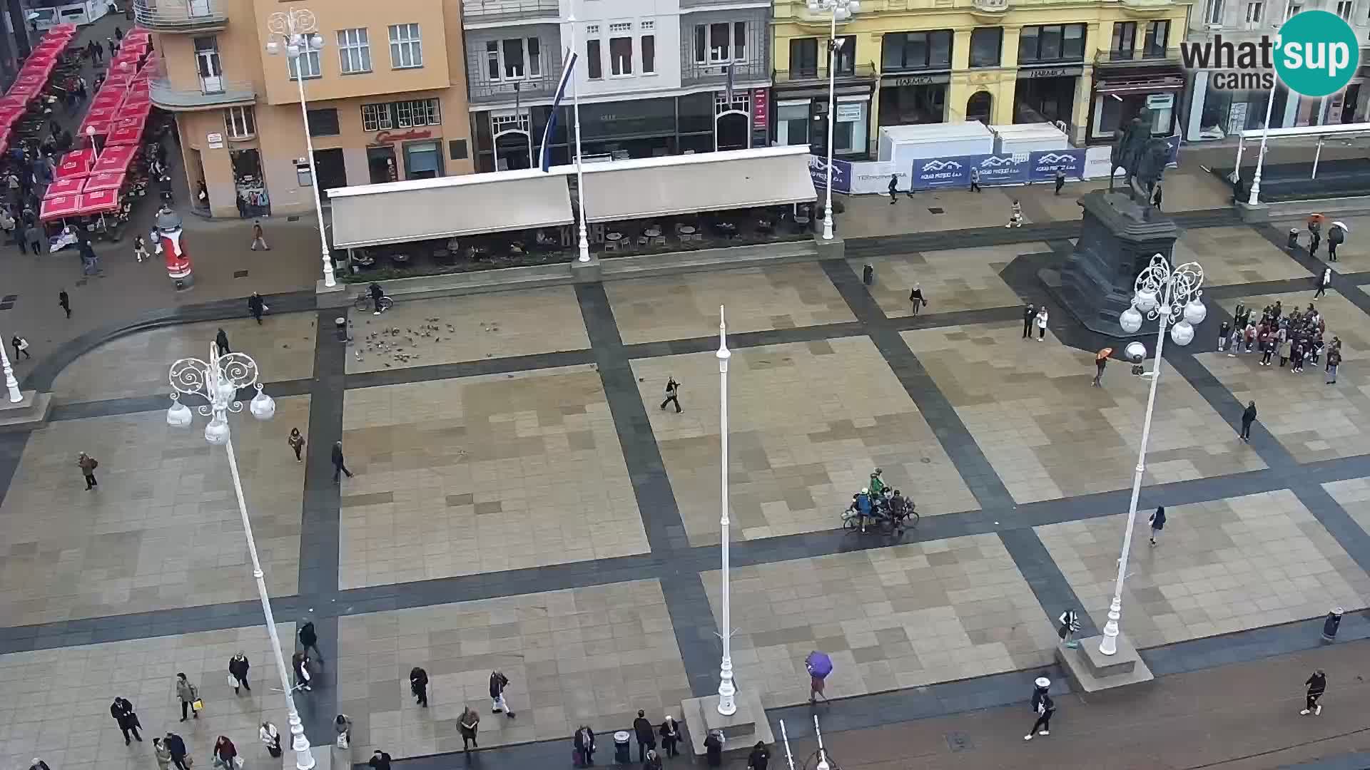 Webcam Zagreb – Ban Jelačić square