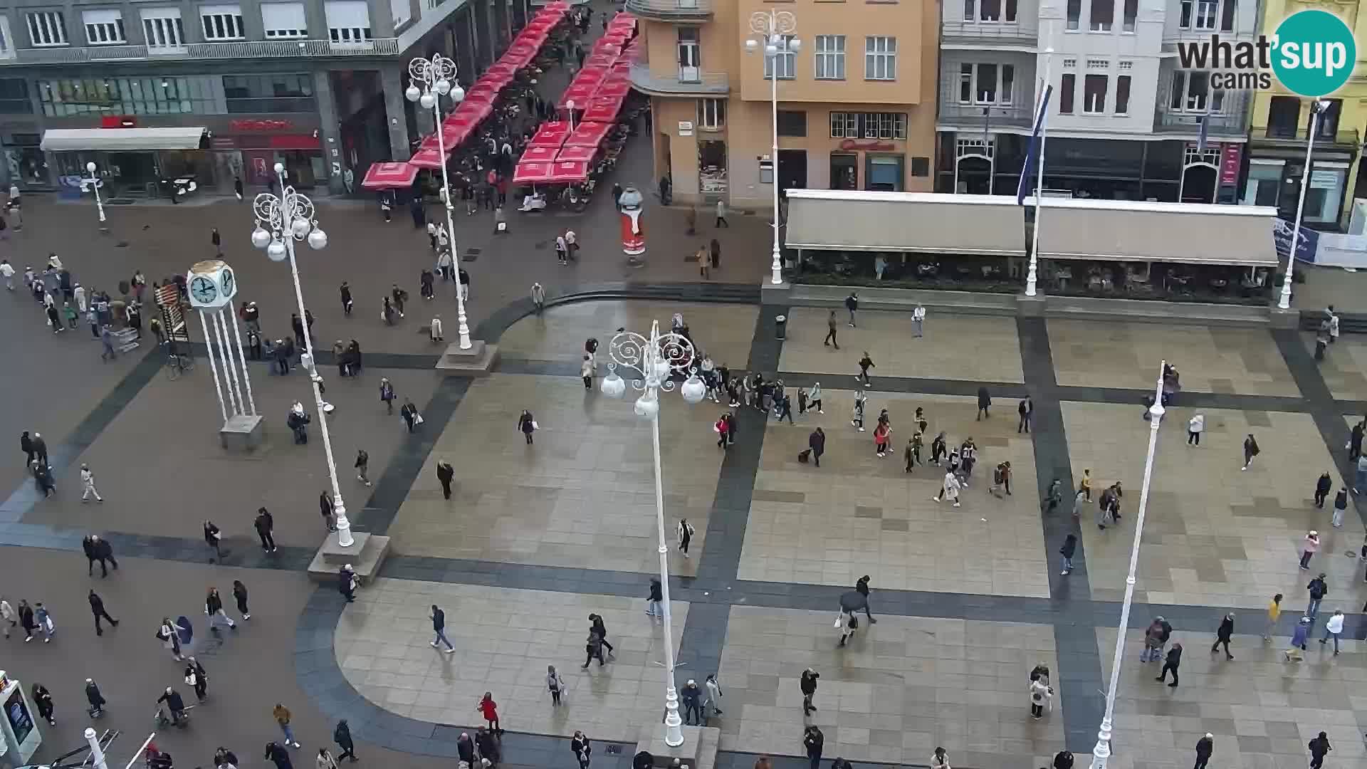 Webcam live Zagreb – Ban Jelačić Platz