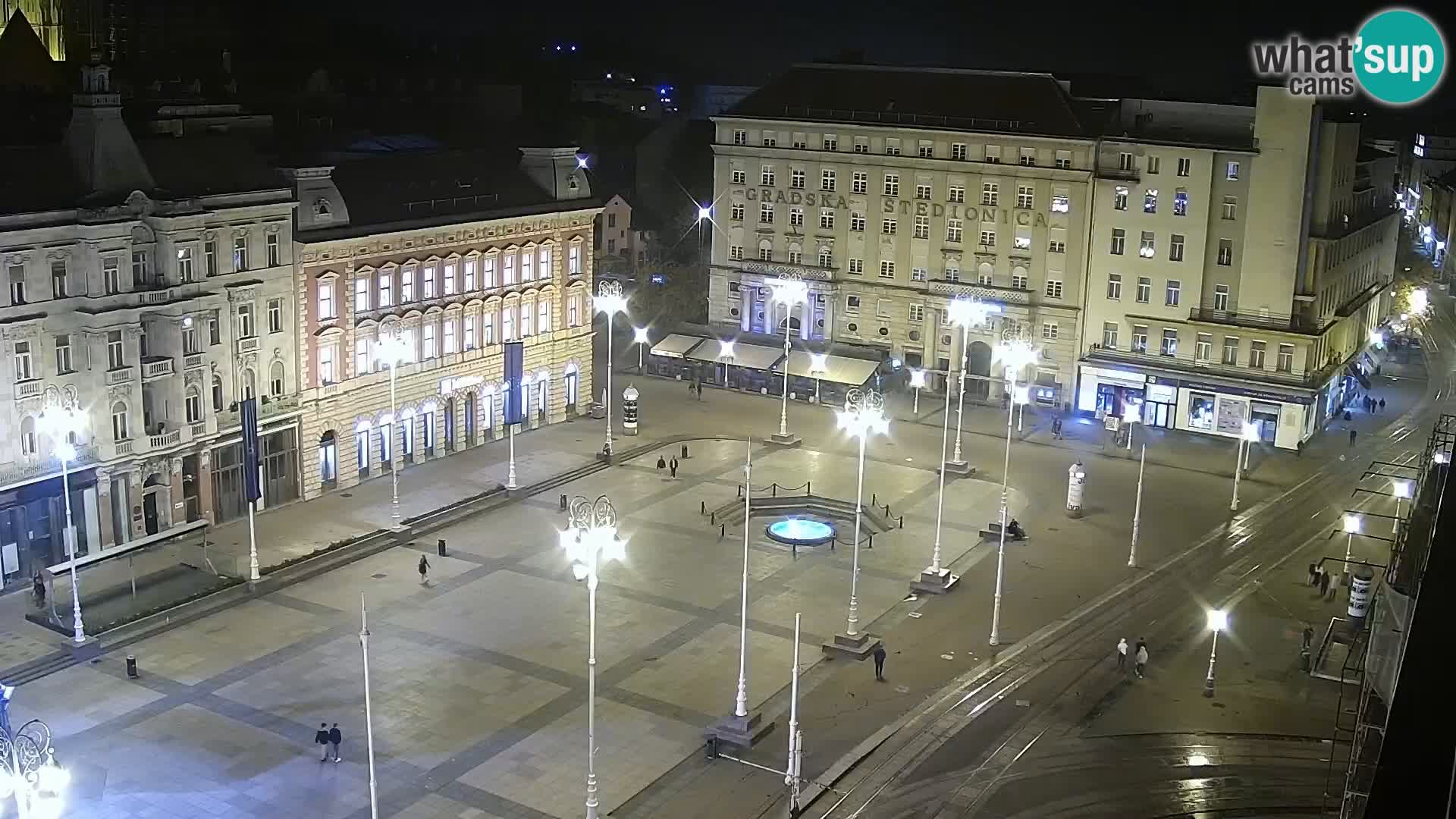 Ban Jelačić Platz  Live webcam Zagreb – Hotel Dubrovnik