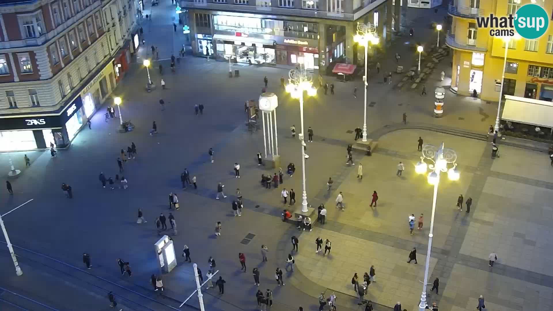 Webcam Zagreb – Plaza Ban Jelačić