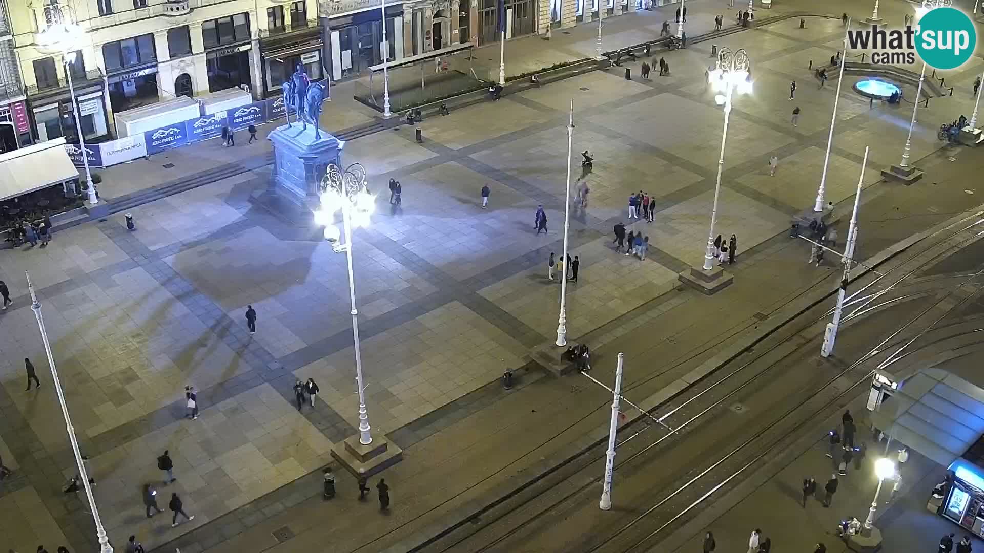 Piazza Ban Jelačić livecam Zagreb – Hotel Dubrovnik