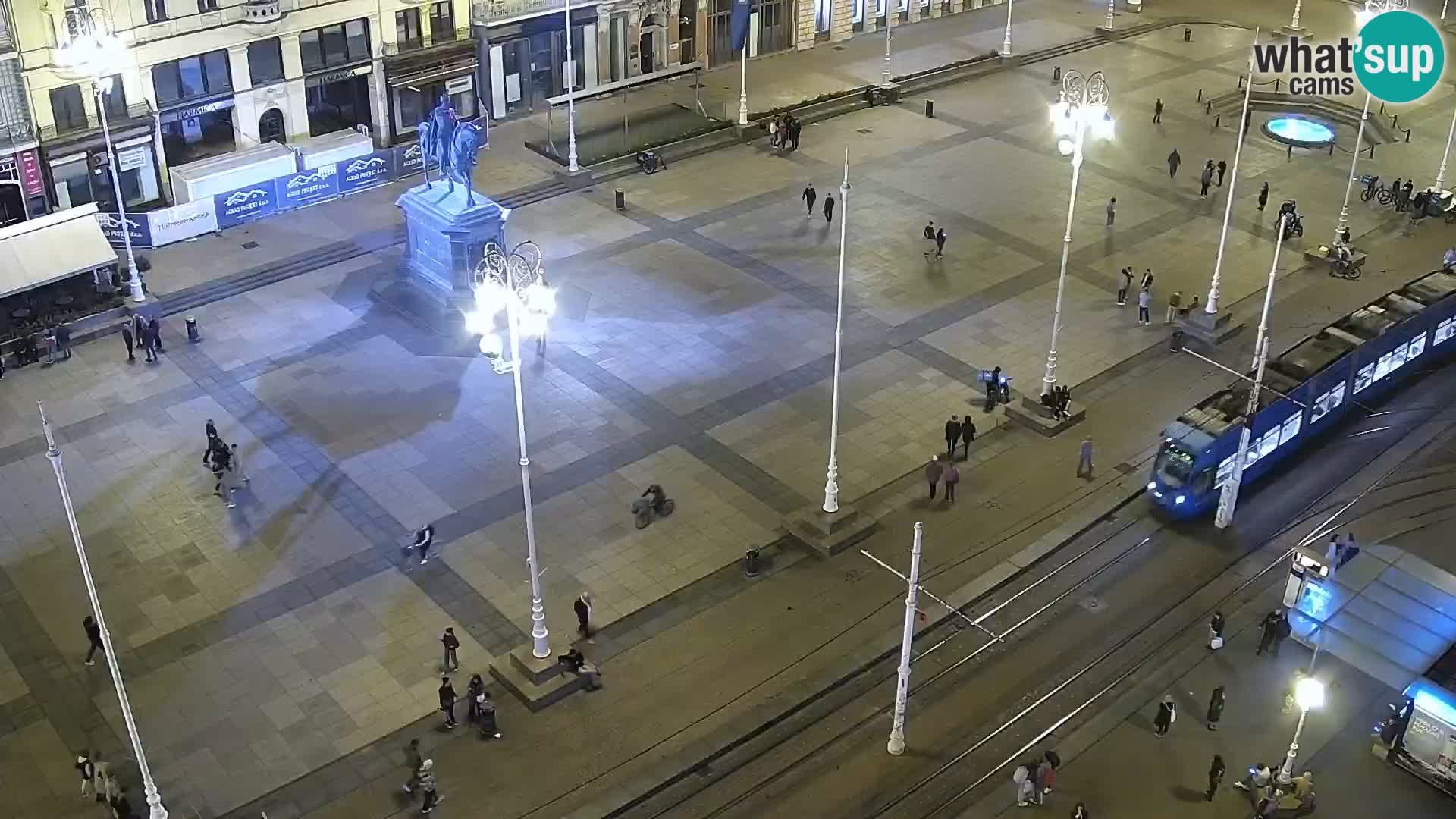 Piazza Ban Jelačić livecam Zagreb – Hotel Dubrovnik