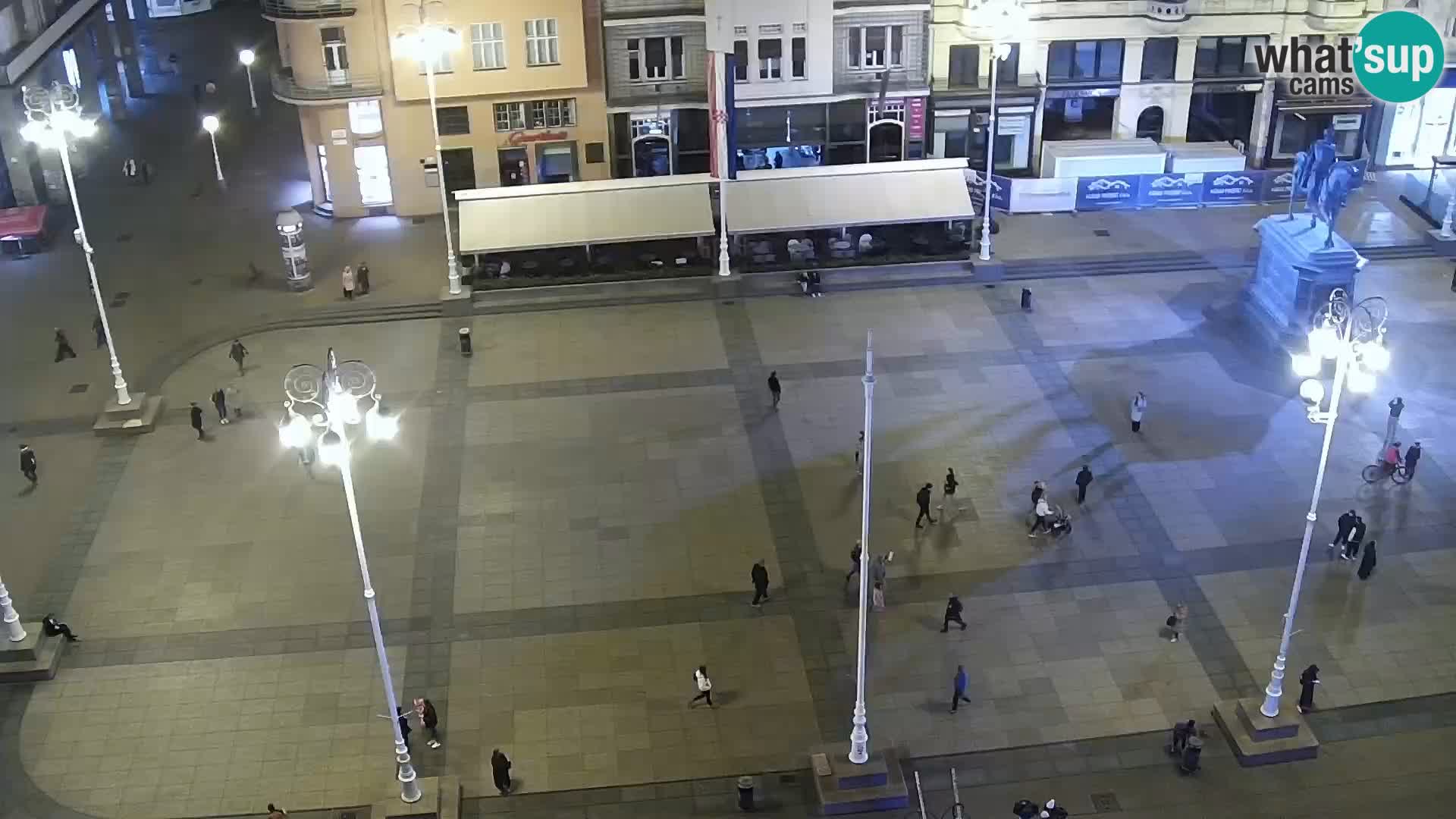 Zagreb – Bana Jelačića square panorama