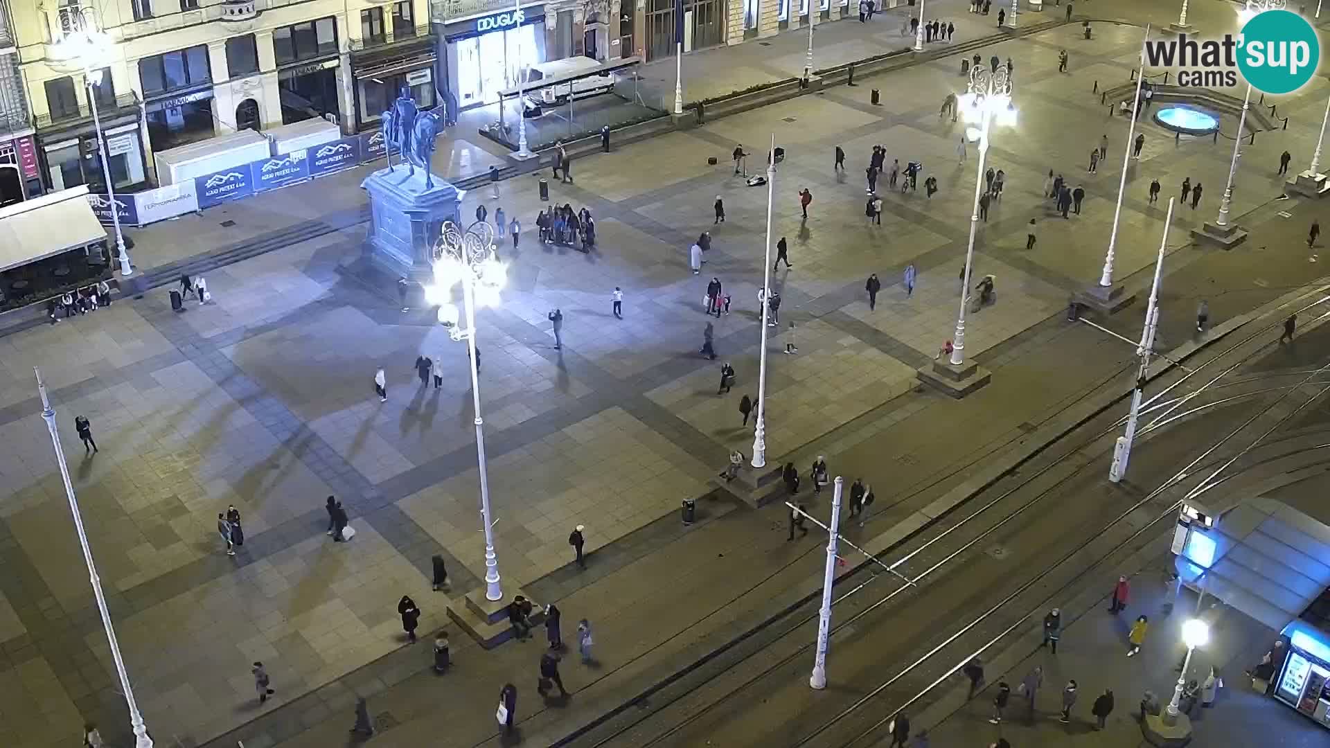 Webcam live Zagreb – Ban Jelačić Platz