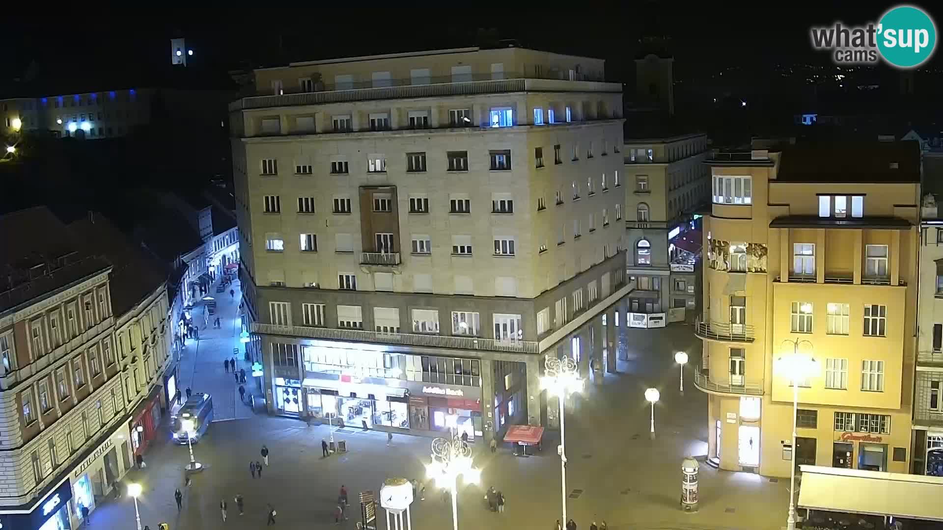 Webcam live Zagreb – Ban Jelačić Platz