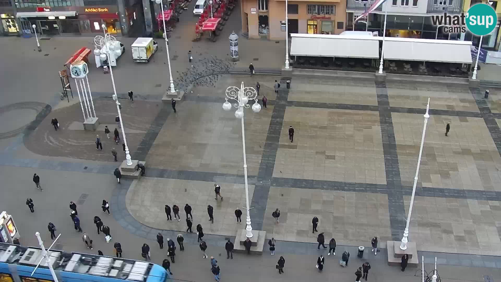 Plaza Ban Jelačić camera en vivo Zagreb – Hotel Dubrovnik