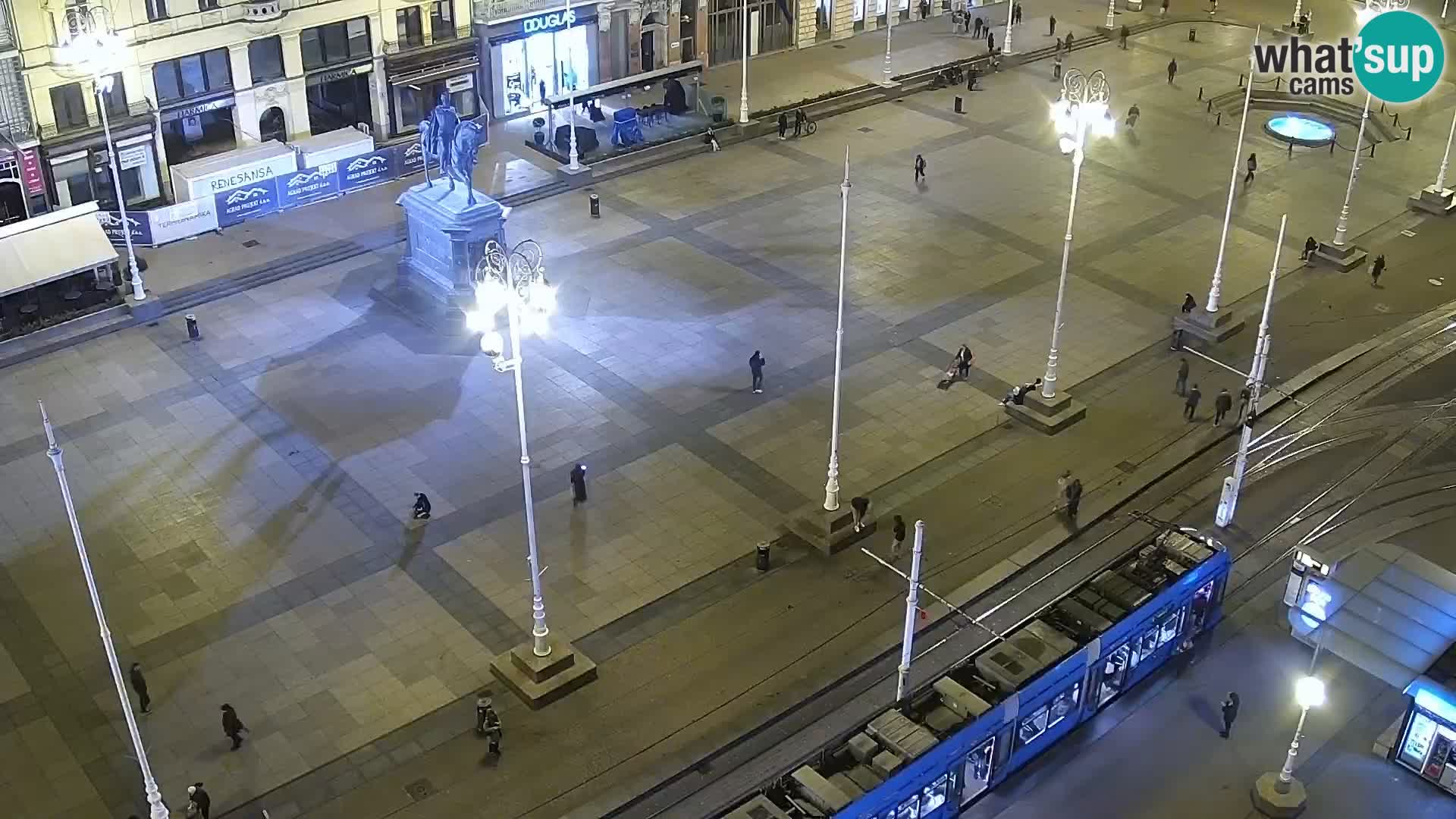 Webcam live Zagreb – Ban Jelačić Platz