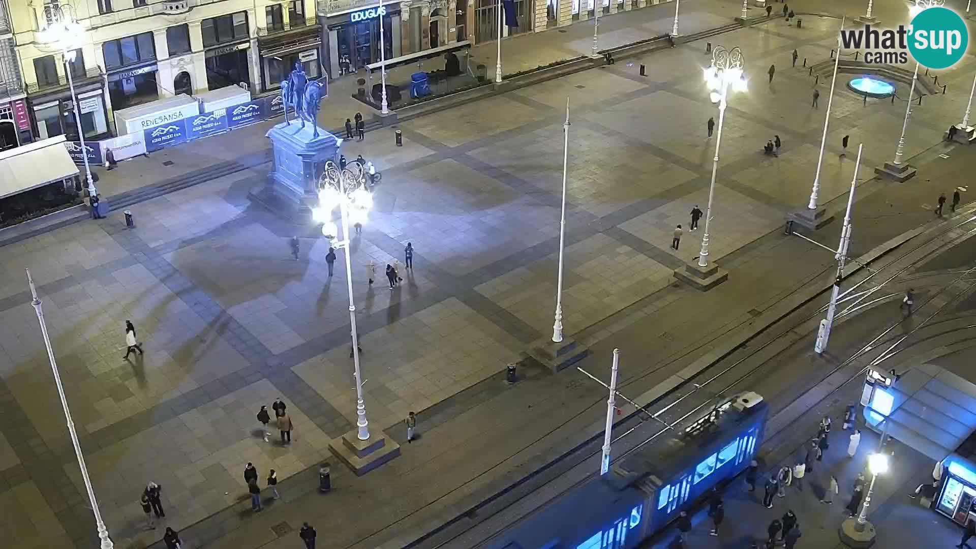 Webcam live Zagreb – Ban Jelačić Platz