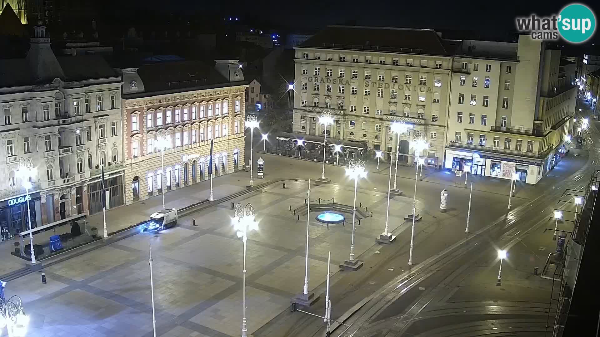 Plaza Ban Jelačić camera en vivo Zagreb – Hotel Dubrovnik