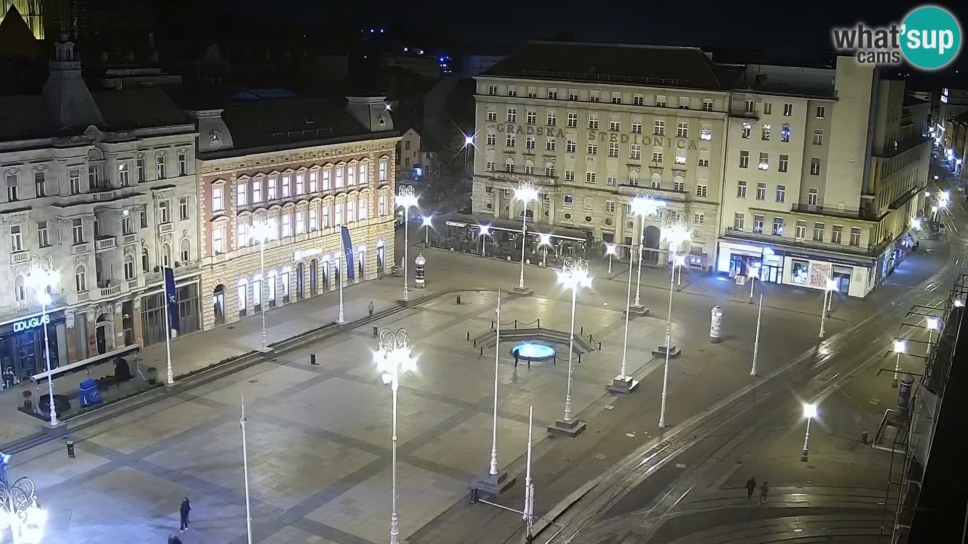 Webcam live Zagreb – Ban Jelačić Platz