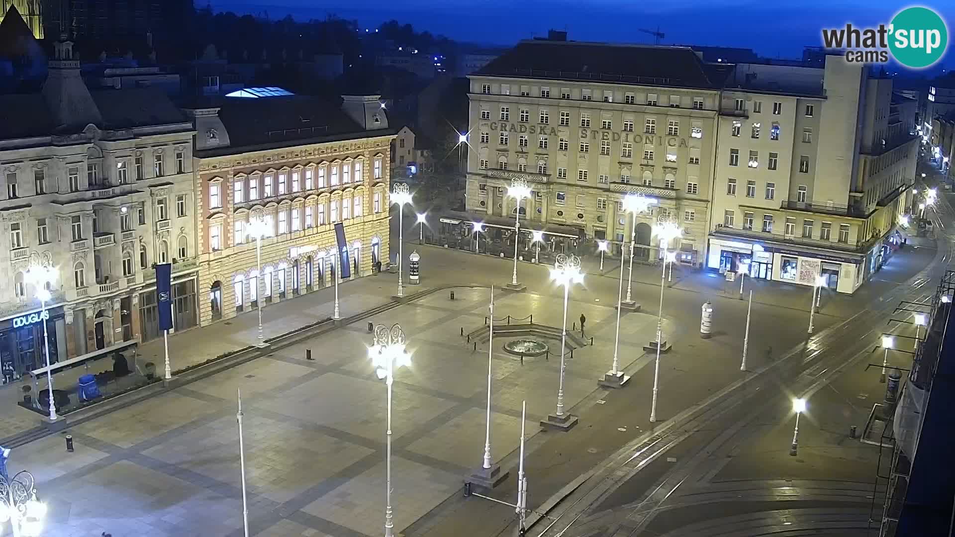 Webcam Zagreb – Plaza Ban Jelačić