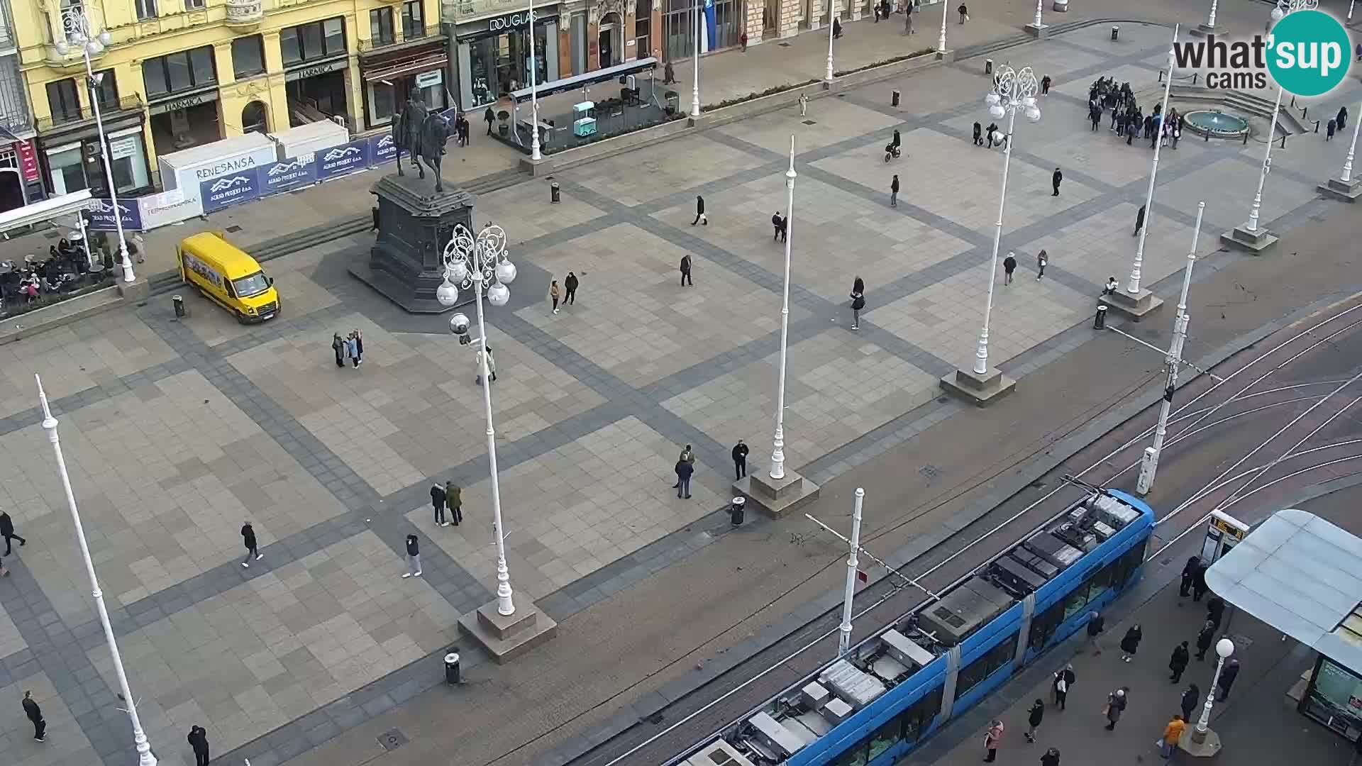 Zagreb -Trg Bana Jelačića