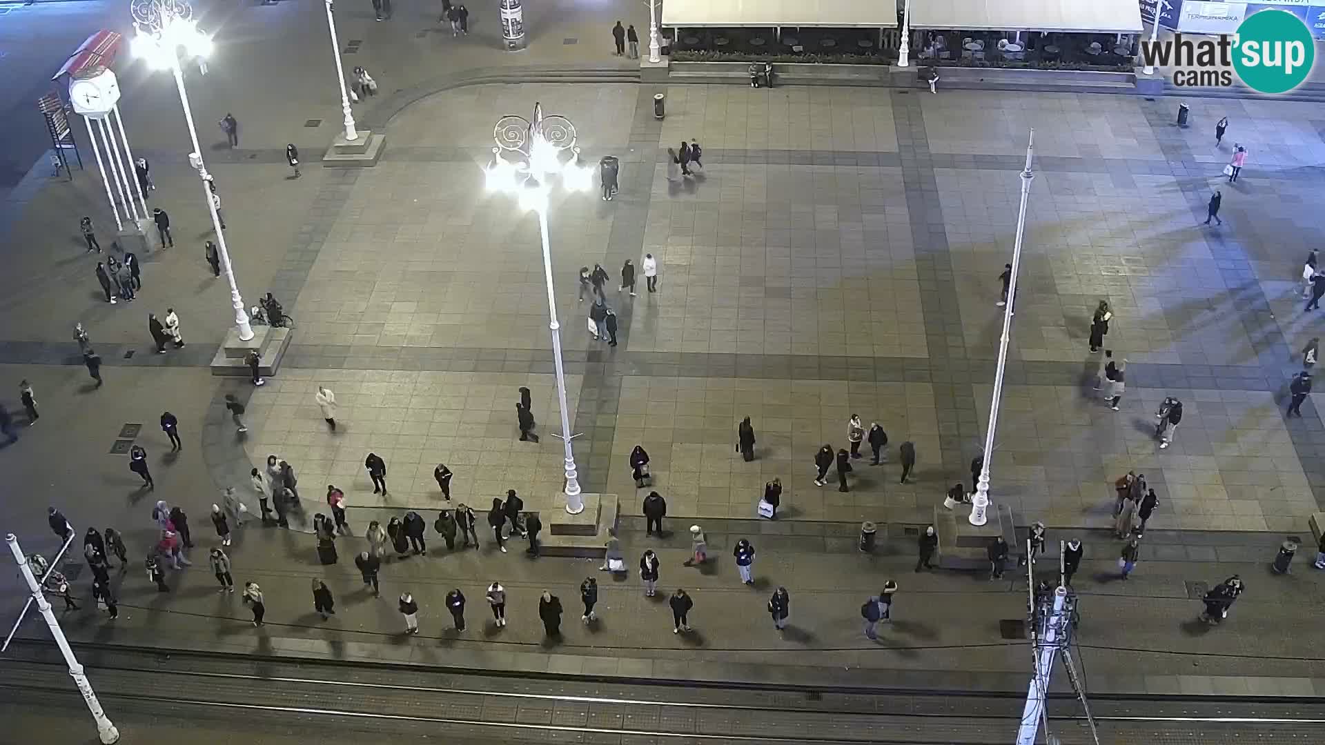 Plaza Ban Jelačić camera en vivo Zagreb – Hotel Dubrovnik