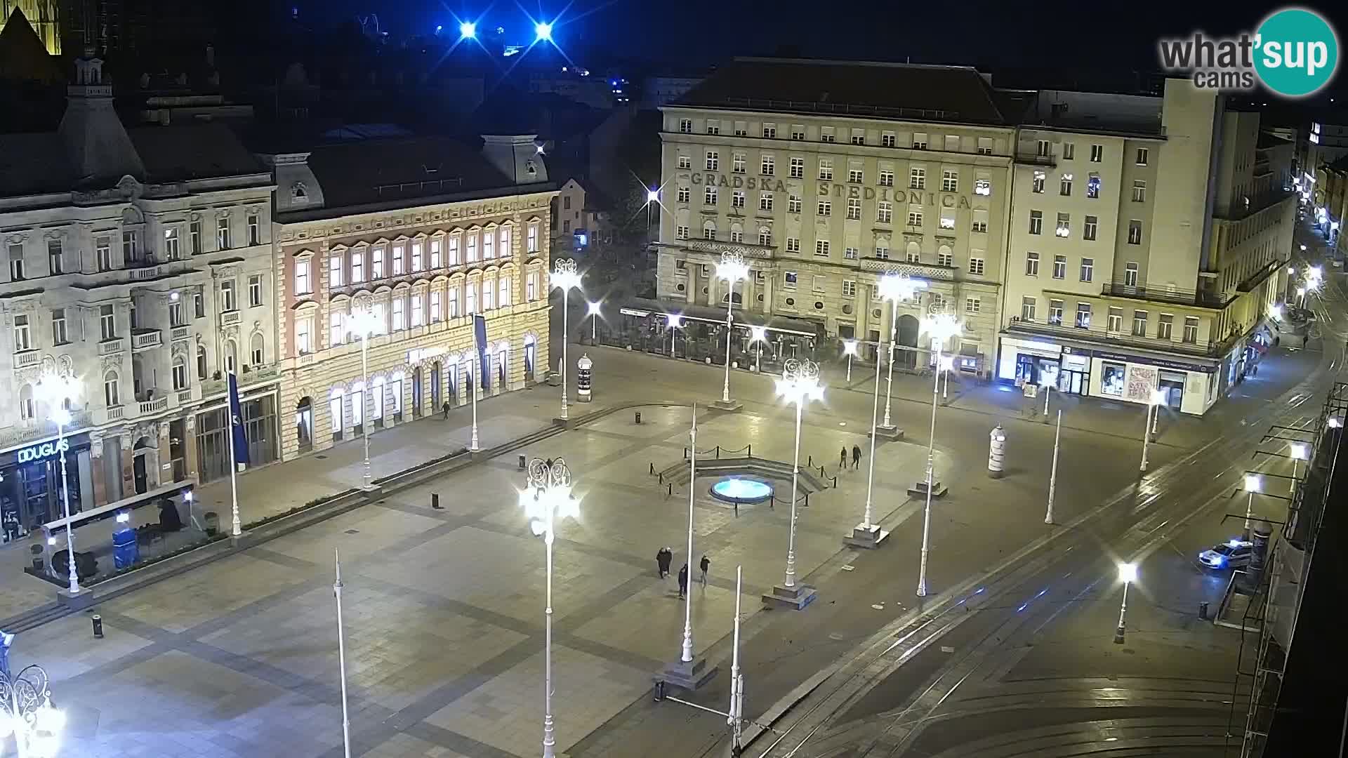 Webcam live Zagreb – Piazza Ban Jelačić