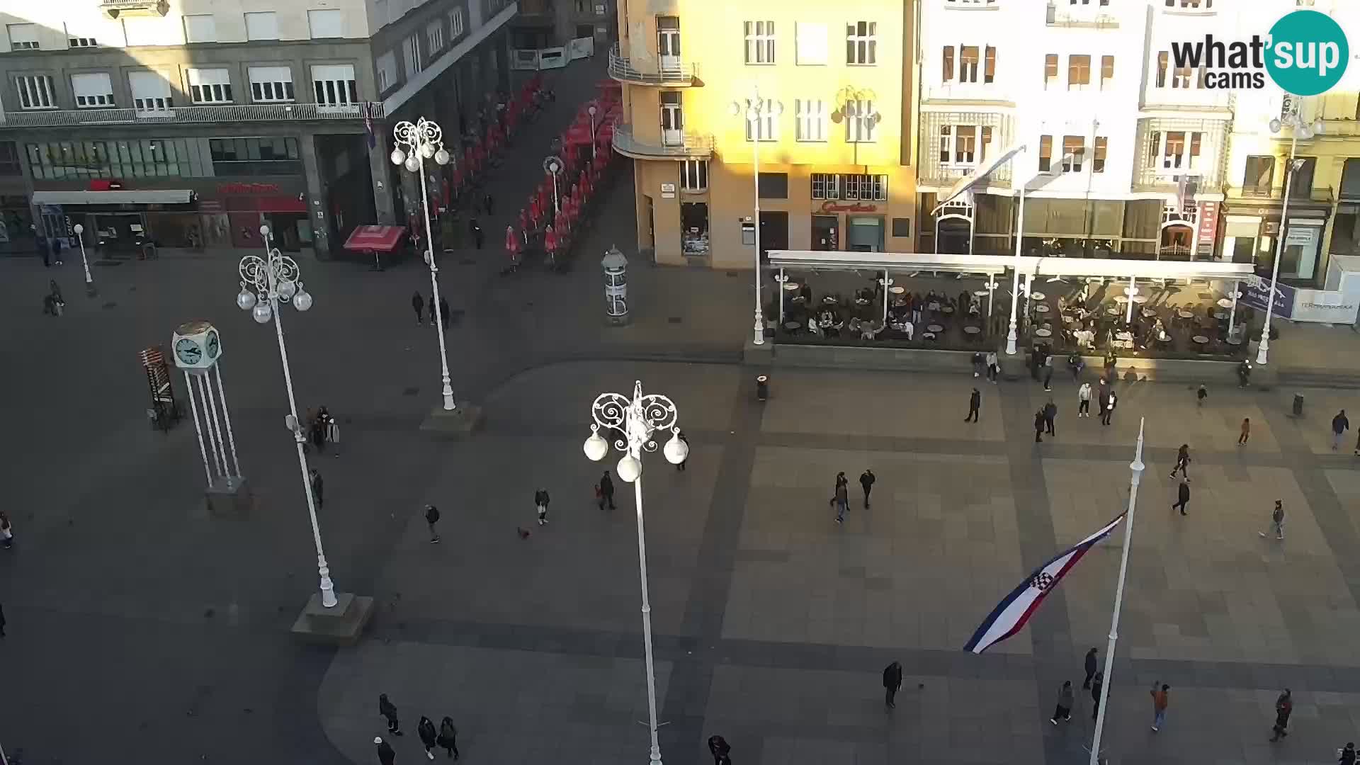 Zagreb – Bana Jelačića square panorama