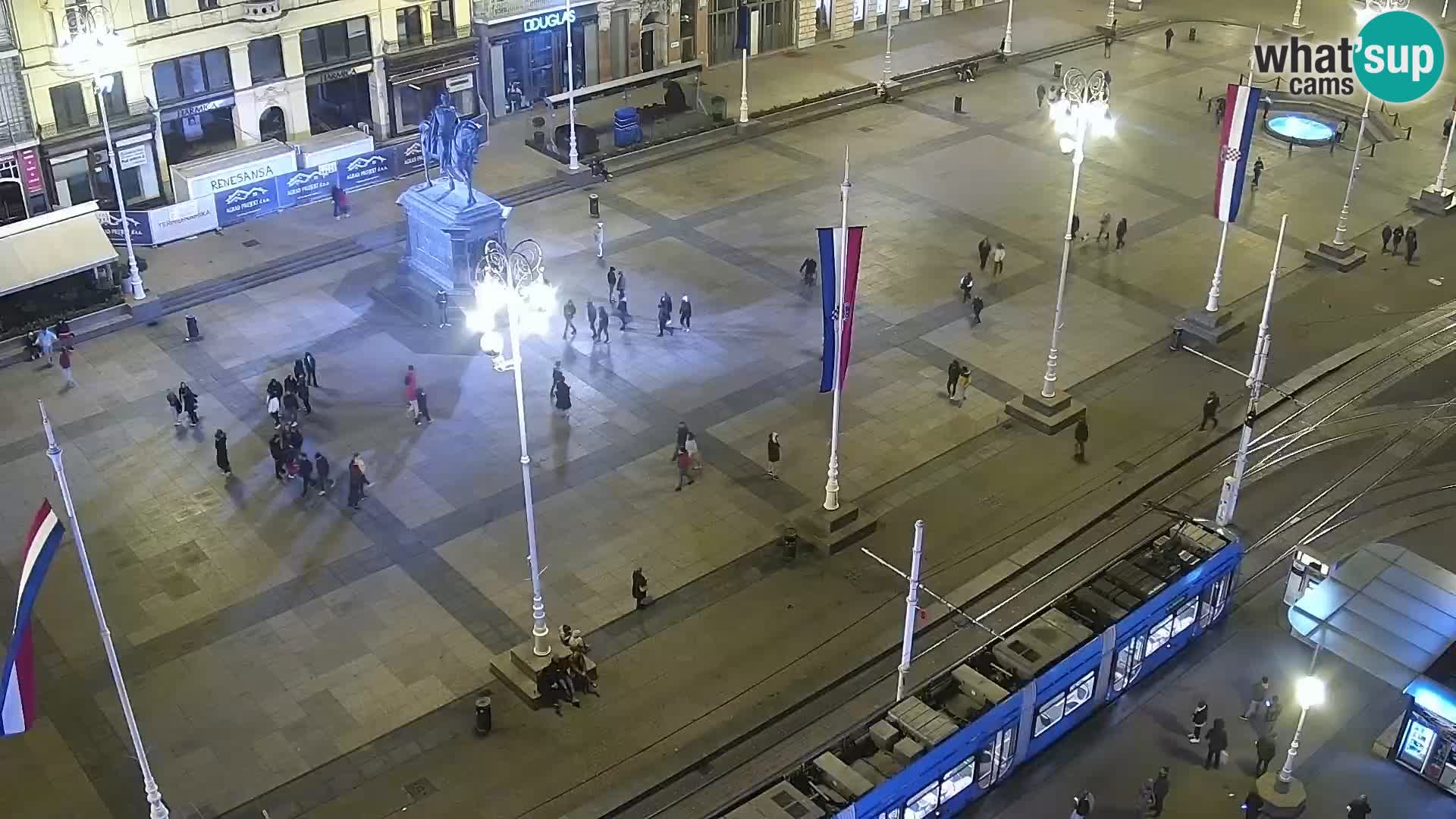 Webcam Zagreb – Plaza Ban Jelačić