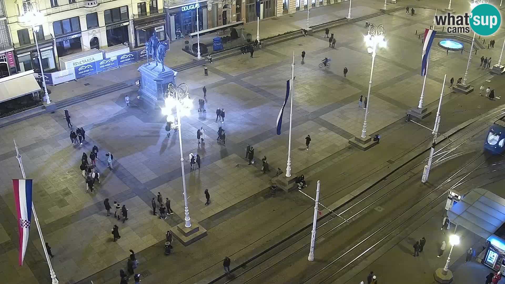 Webcam Zagreb – Carré Ban Jelačić