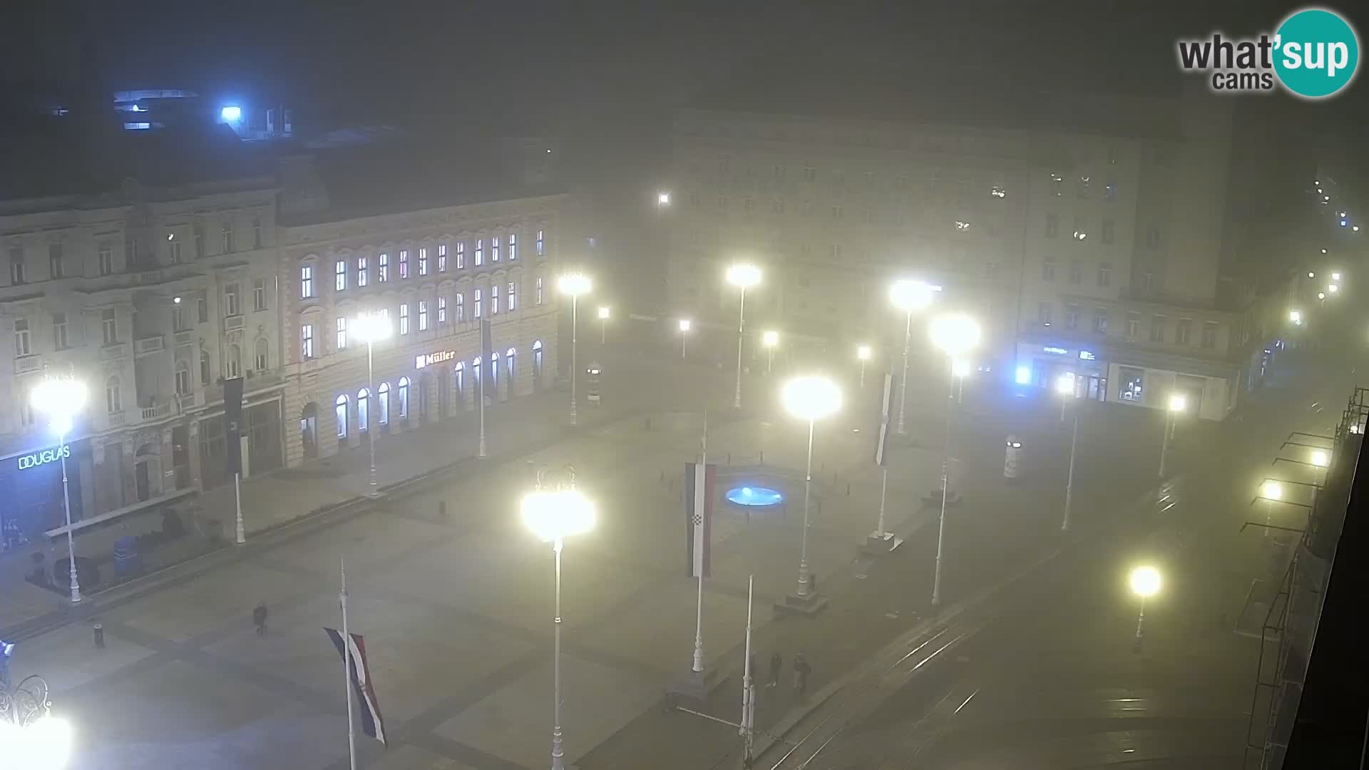 Plaza Ban Jelačić camera en vivo Zagreb – Hotel Dubrovnik