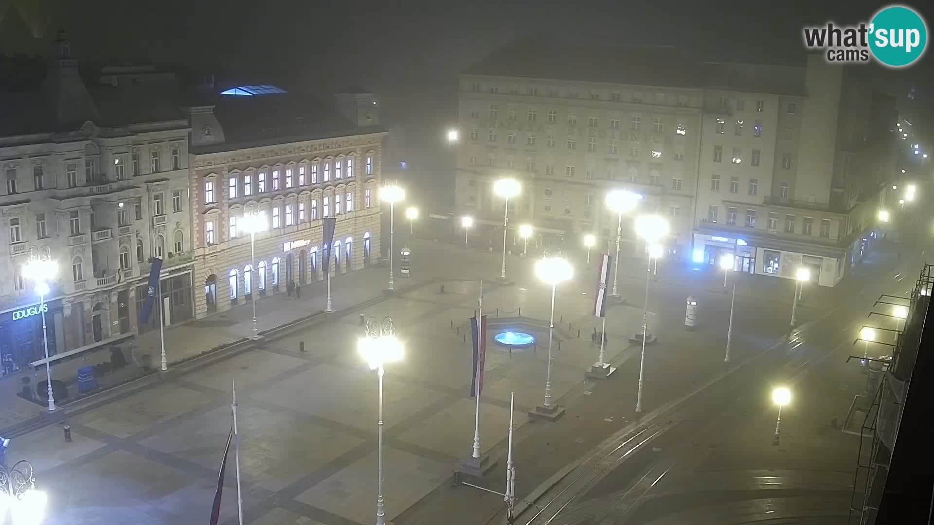 Ban Jelačić live cam Zagreb – Hotel Dubrovnik