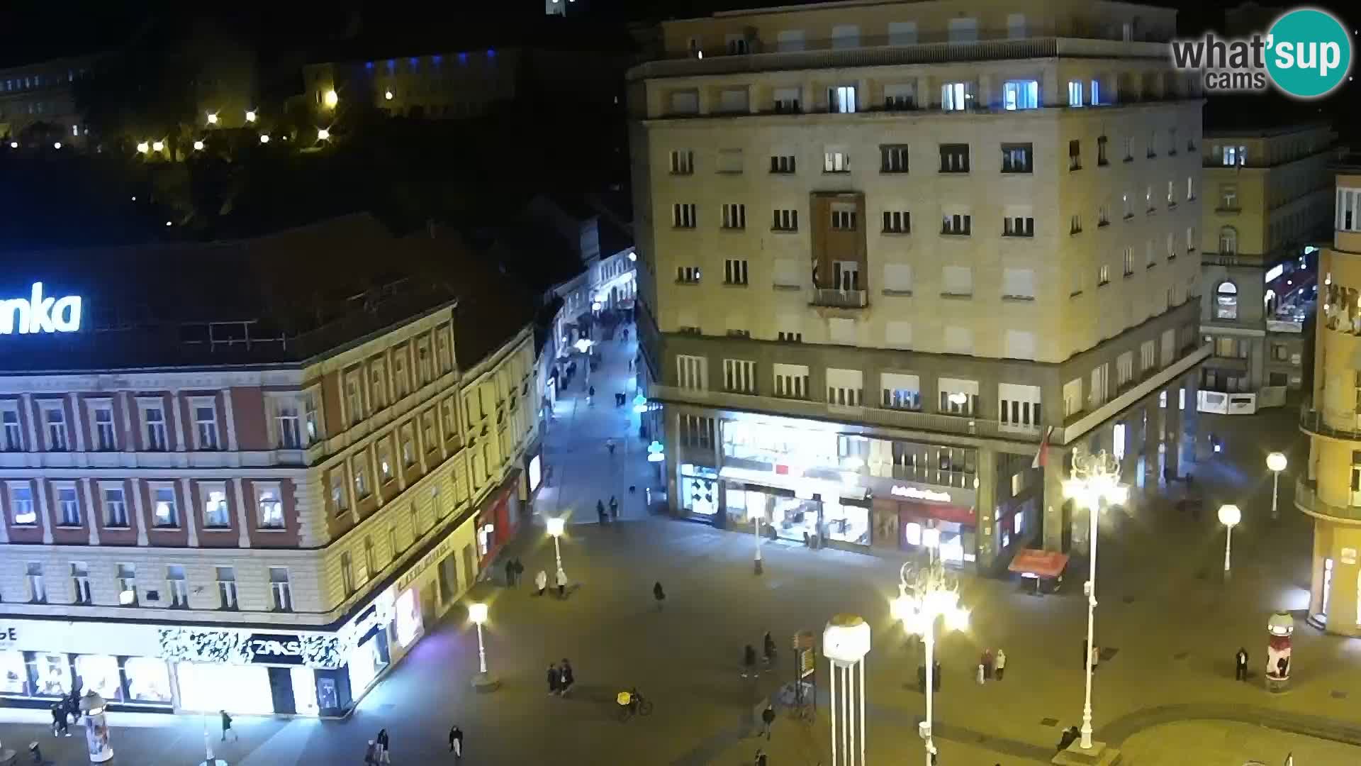 Webcam live Zagreb – Ban Jelačić Platz