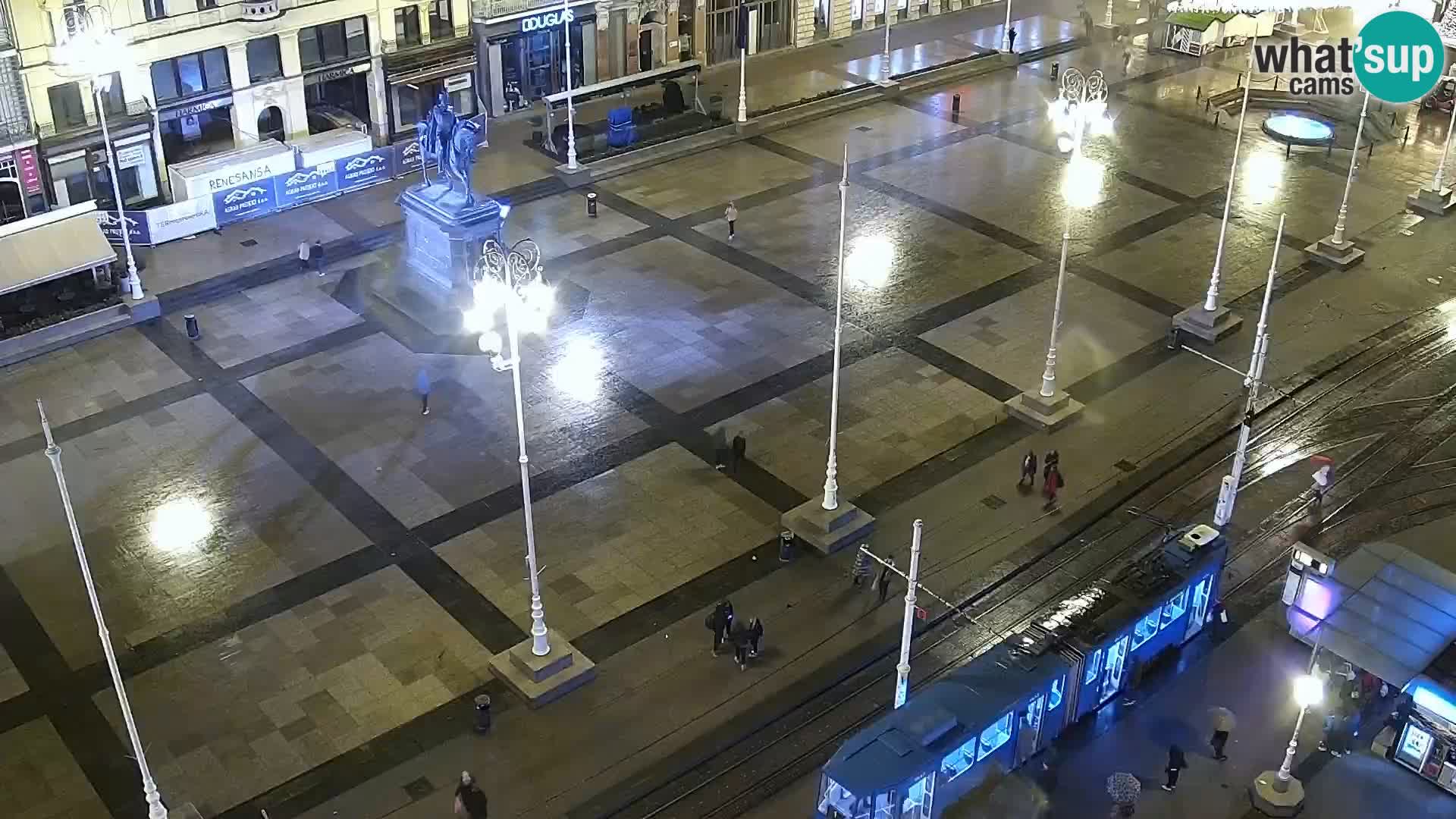 Ban Jelačić Platz  Live webcam Zagreb – Hotel Dubrovnik