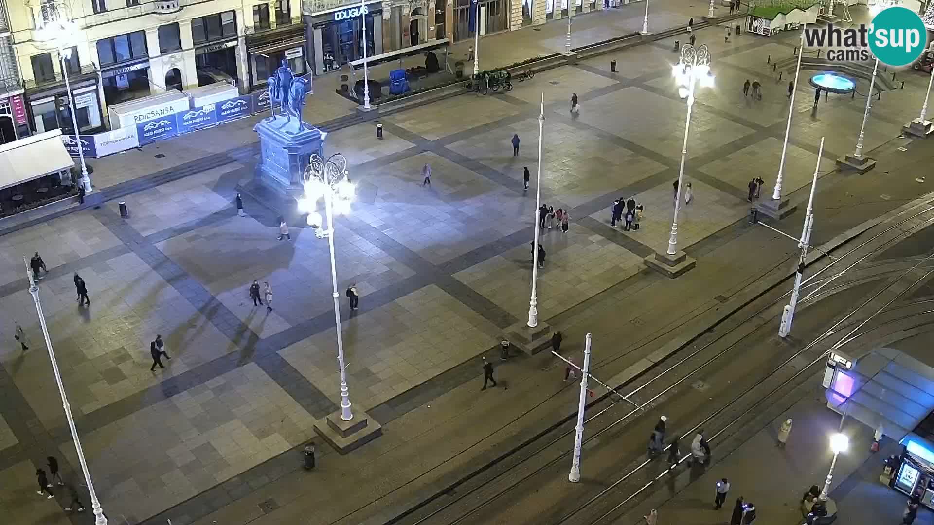 Webcam live Zagreb – Ban Jelačić Platz