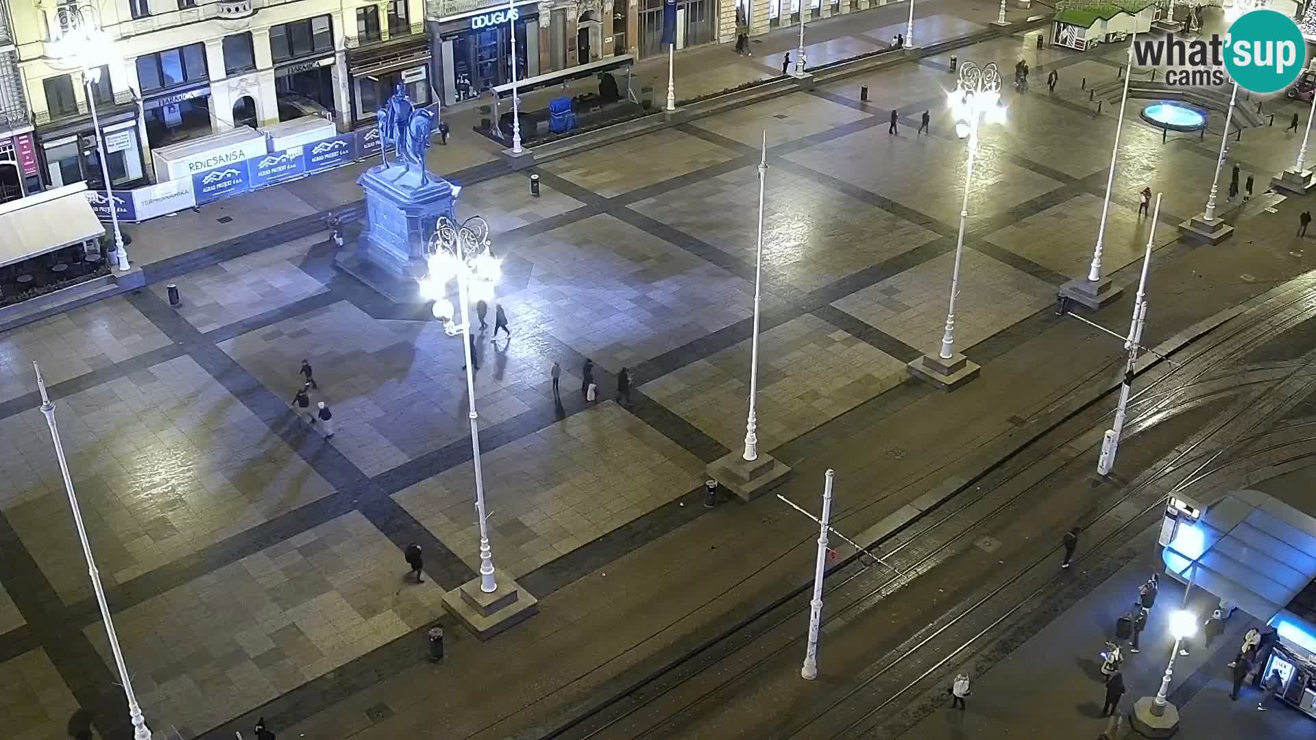 Ban Jelačić Platz  Live webcam Zagreb – Hotel Dubrovnik