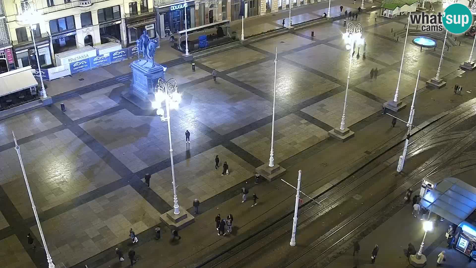 Ban Jelačić Platz  Live webcam Zagreb – Hotel Dubrovnik