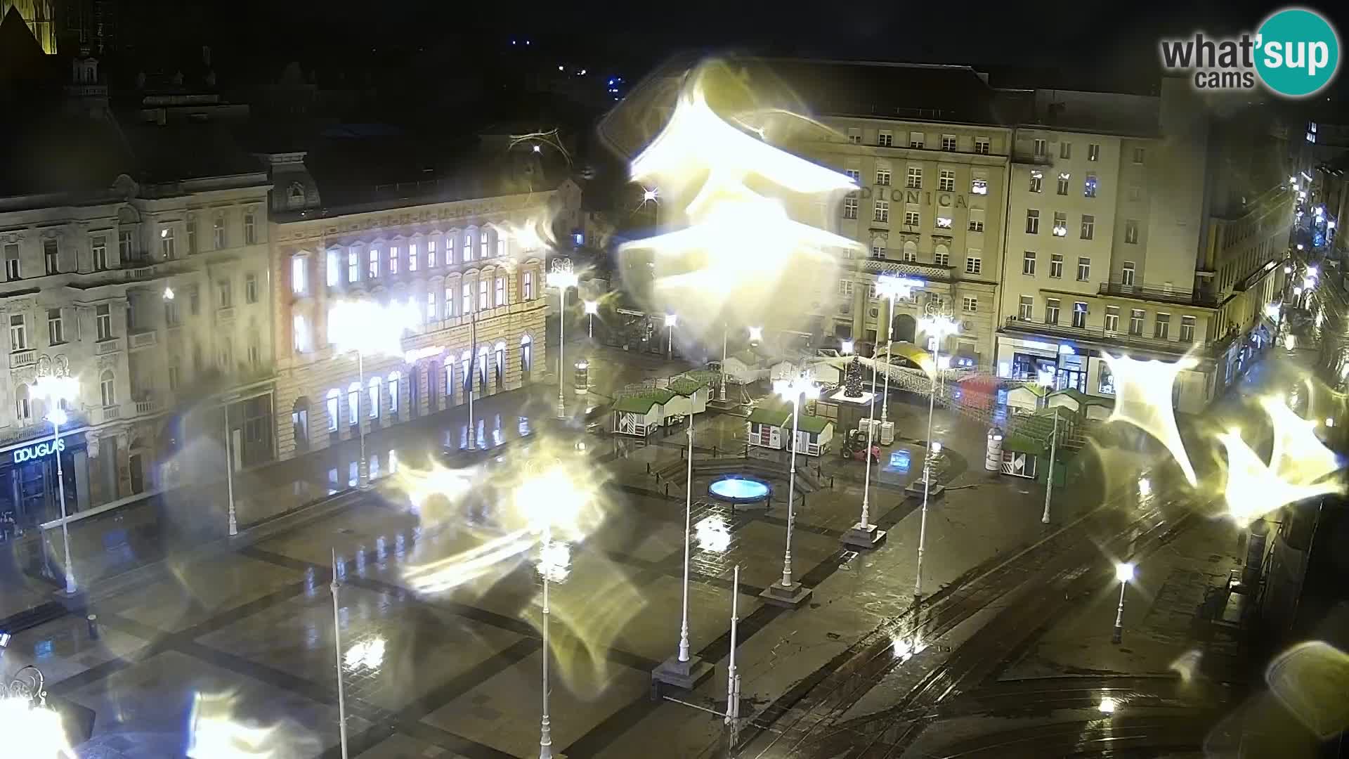 Webcam live Zagreb – Piazza Ban Jelačić