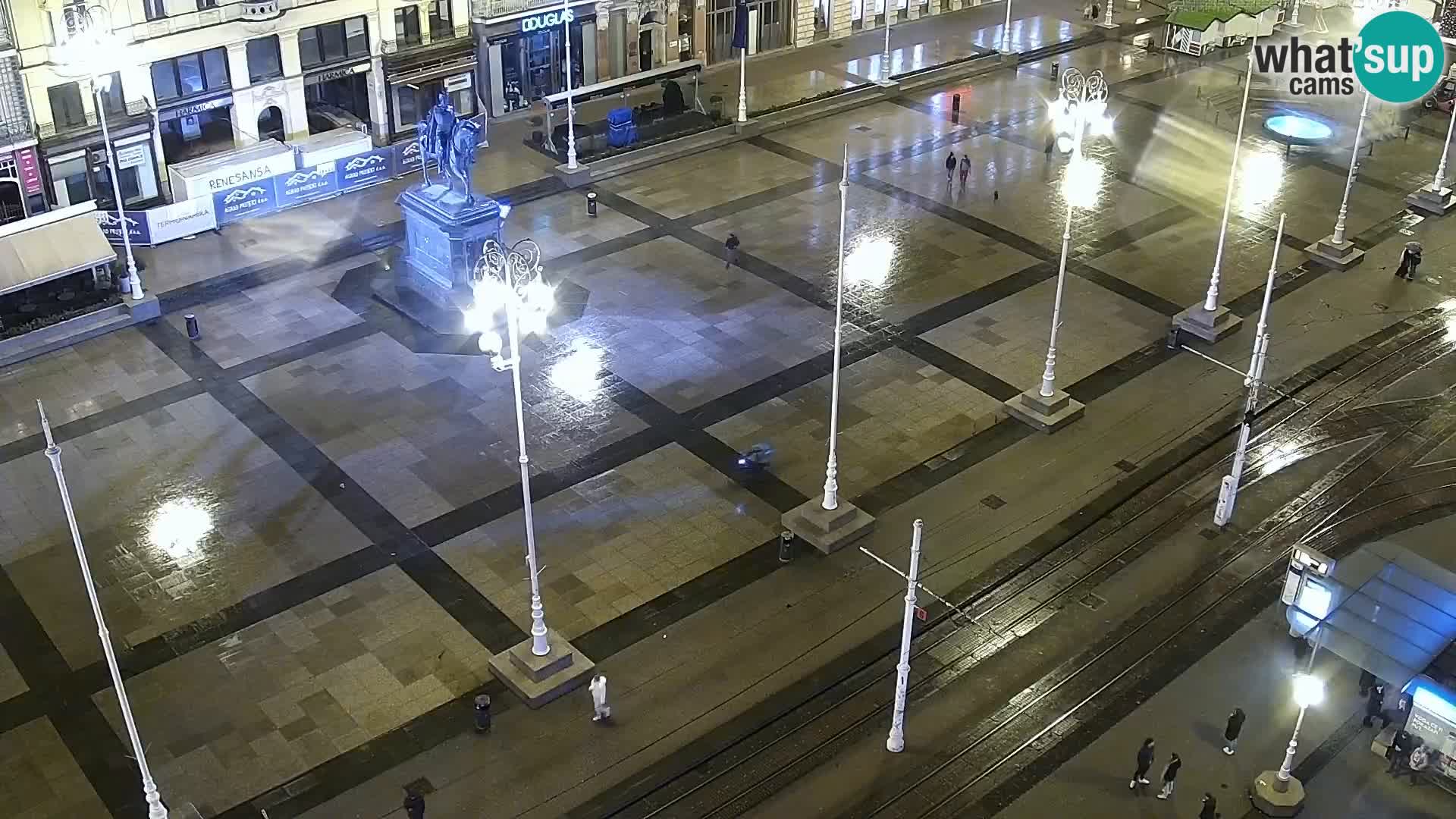 Ban Jelačić Platz  Live webcam Zagreb – Hotel Dubrovnik