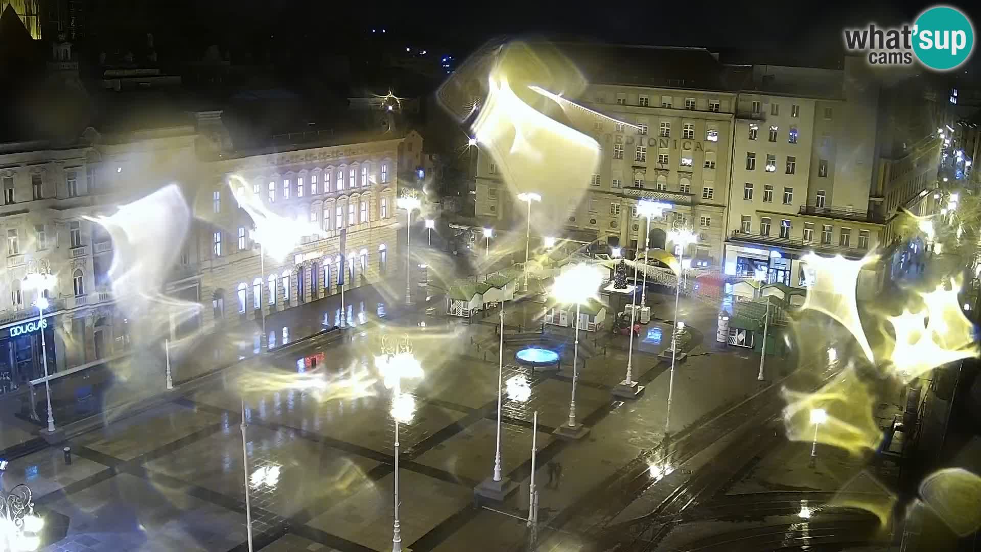 Piazza Ban Jelačić livecam Zagreb – Hotel Dubrovnik