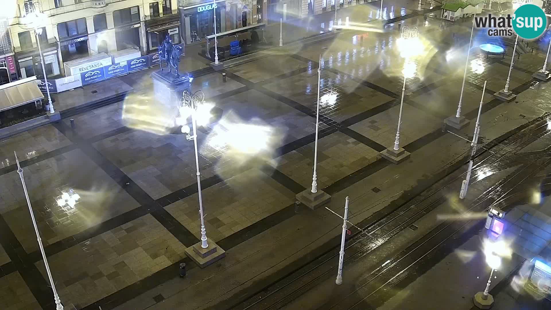 Piazza Ban Jelačić livecam Zagreb – Hotel Dubrovnik