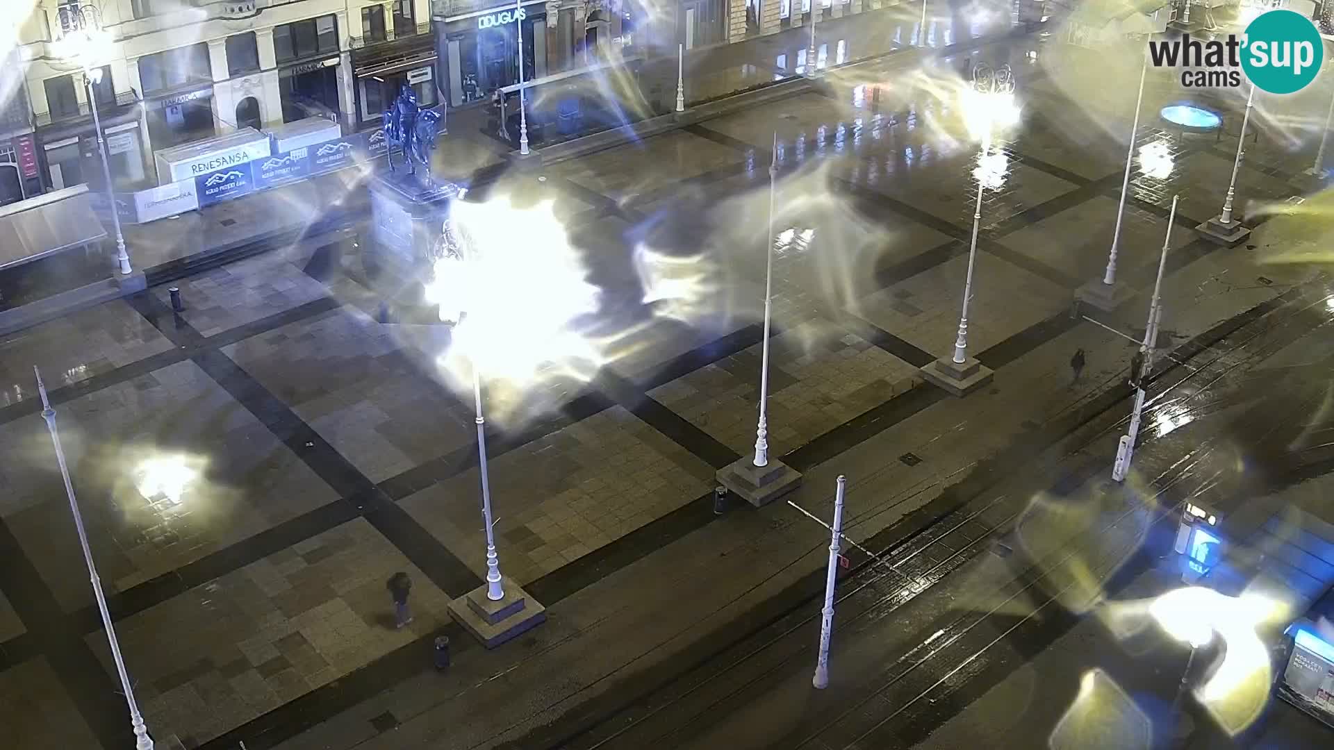 Webcam live Zagreb – Piazza Ban Jelačić