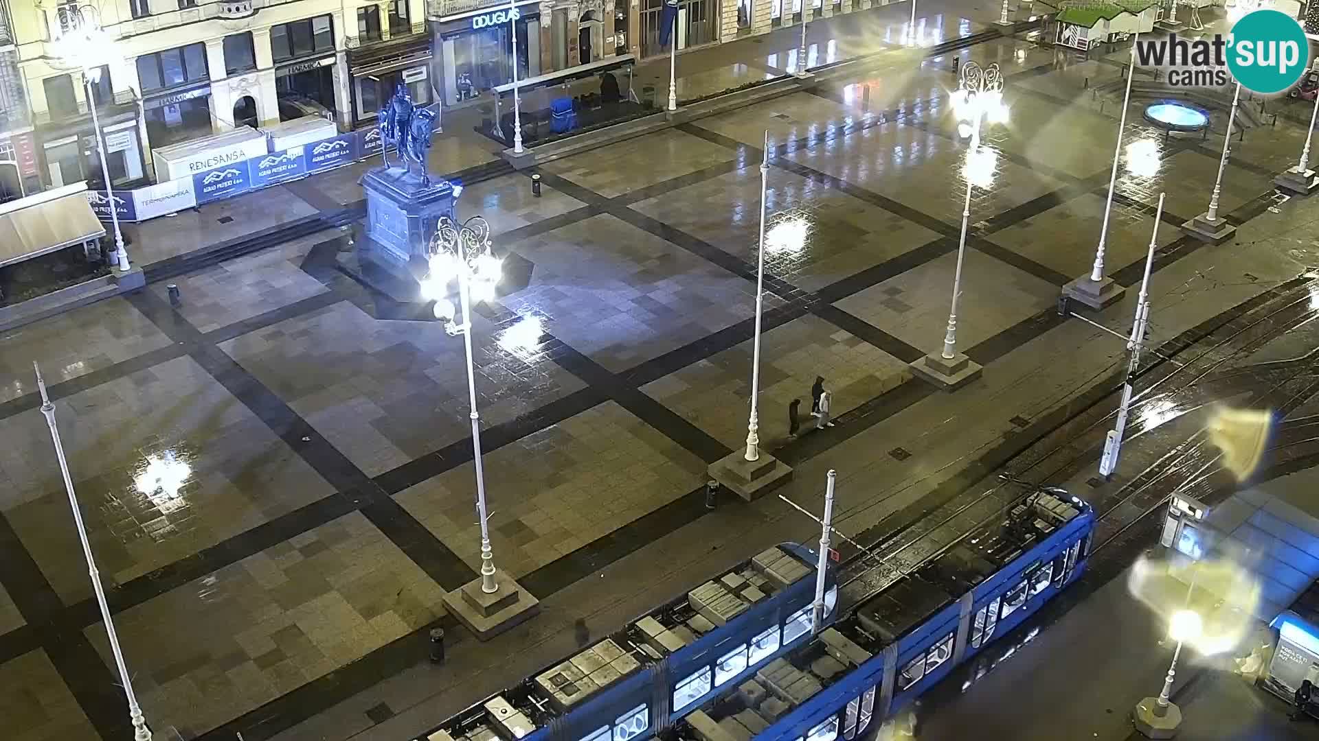 Ban Jelačić Platz  Live webcam Zagreb – Hotel Dubrovnik