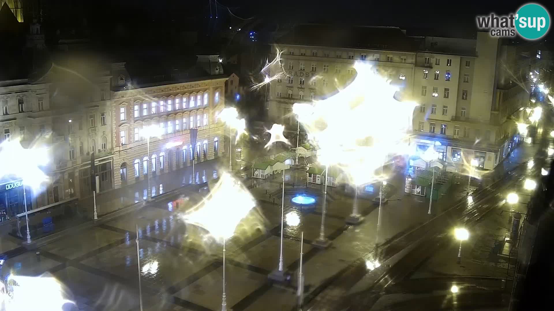 Piazza Ban Jelačić livecam Zagreb – Hotel Dubrovnik