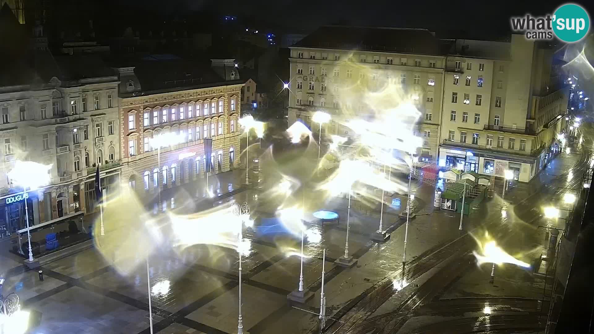 Ban Jelačić Platz  Live webcam Zagreb – Hotel Dubrovnik