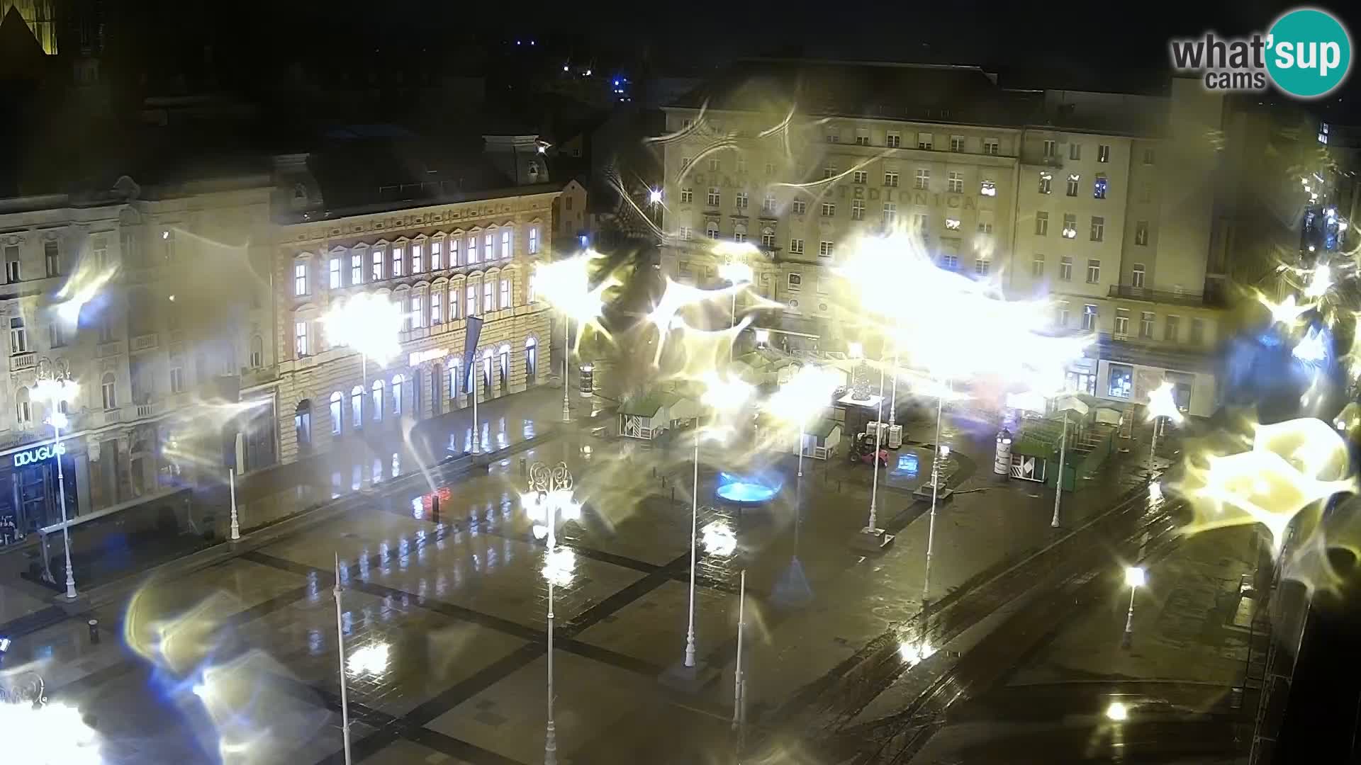 Piazza Ban Jelačić livecam Zagreb – Hotel Dubrovnik