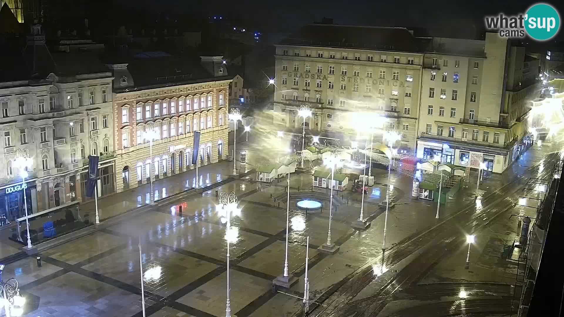 Piazza Ban Jelačić livecam Zagreb – Hotel Dubrovnik